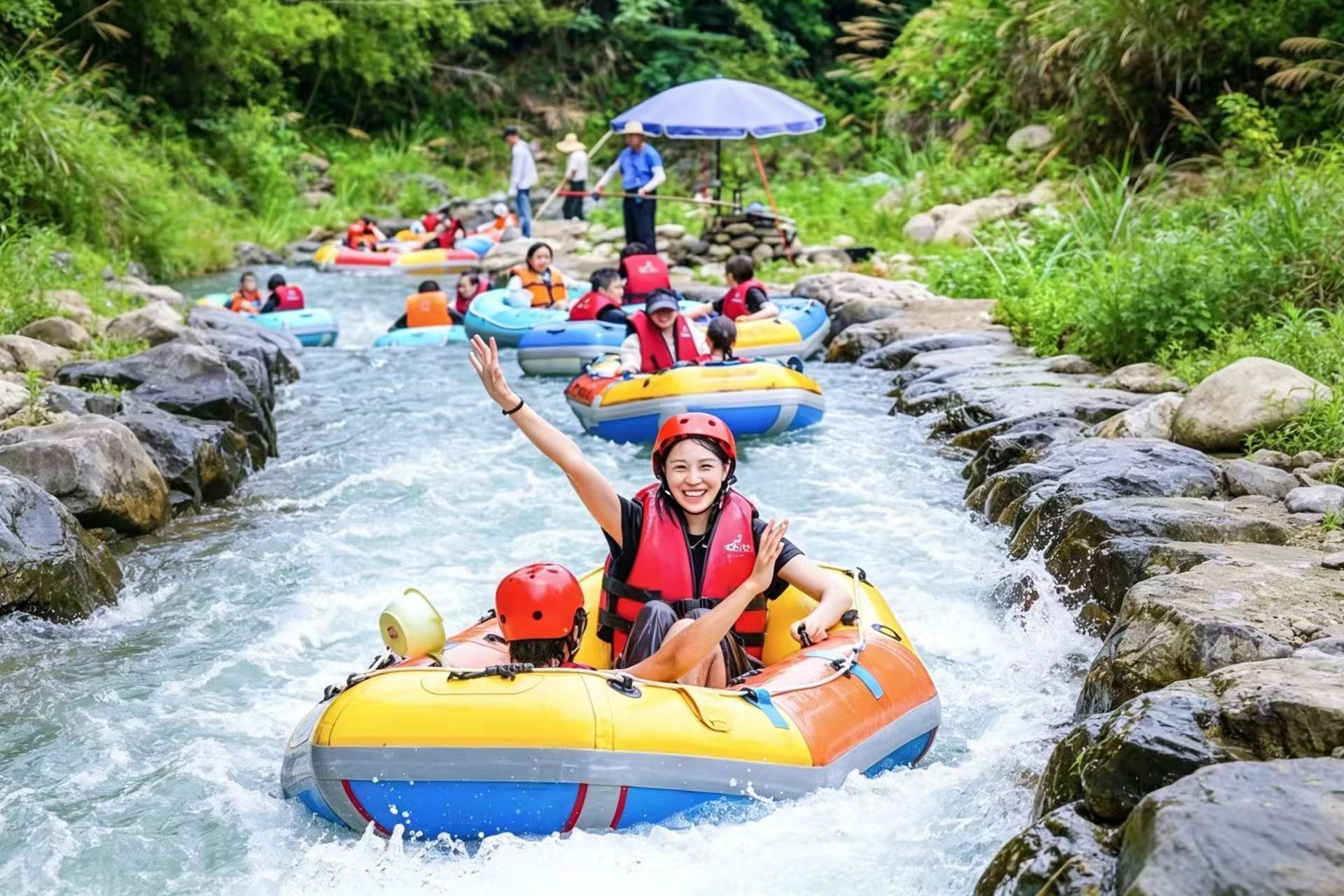 Longjing River Drifting Ticket, Yangshuo, Guangxi