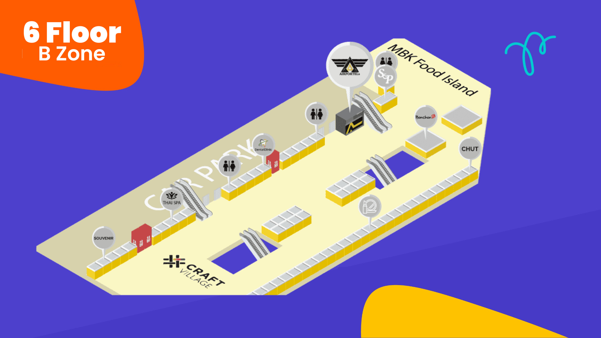 airportels at mbk shopping center