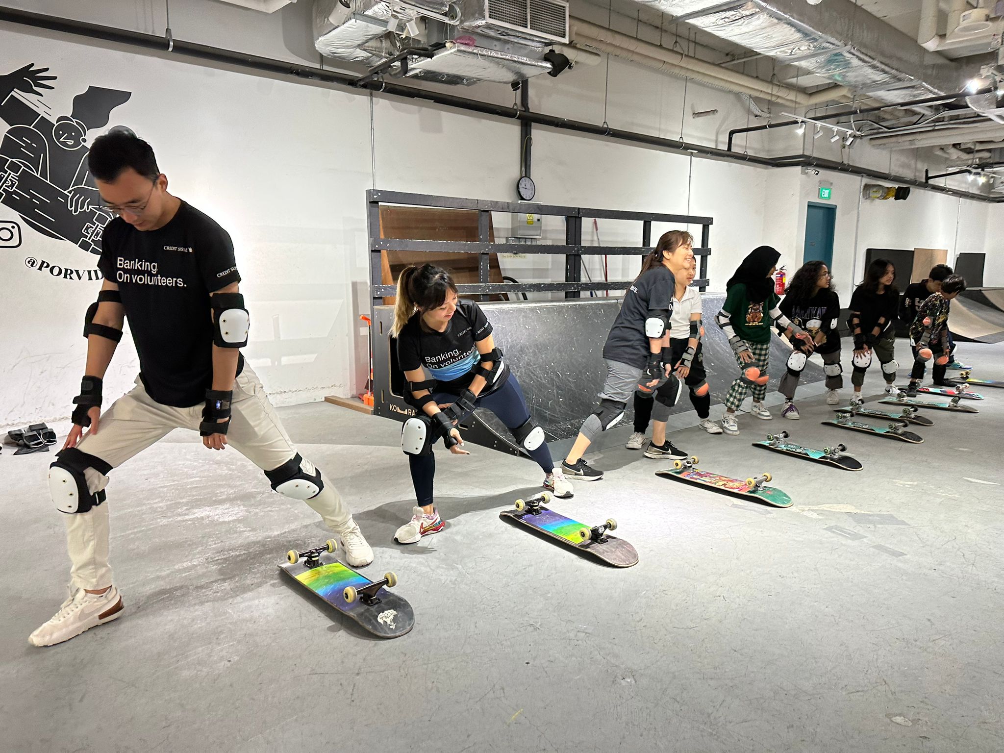 新加坡Por Vida Skateboarding室內滑板體驗