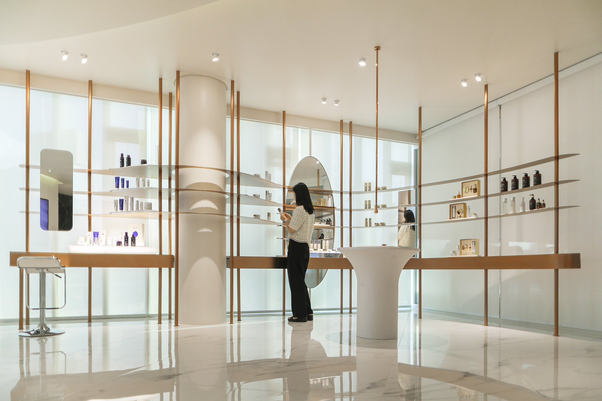 ボンエスティスの商品を直接体験できるショールーム