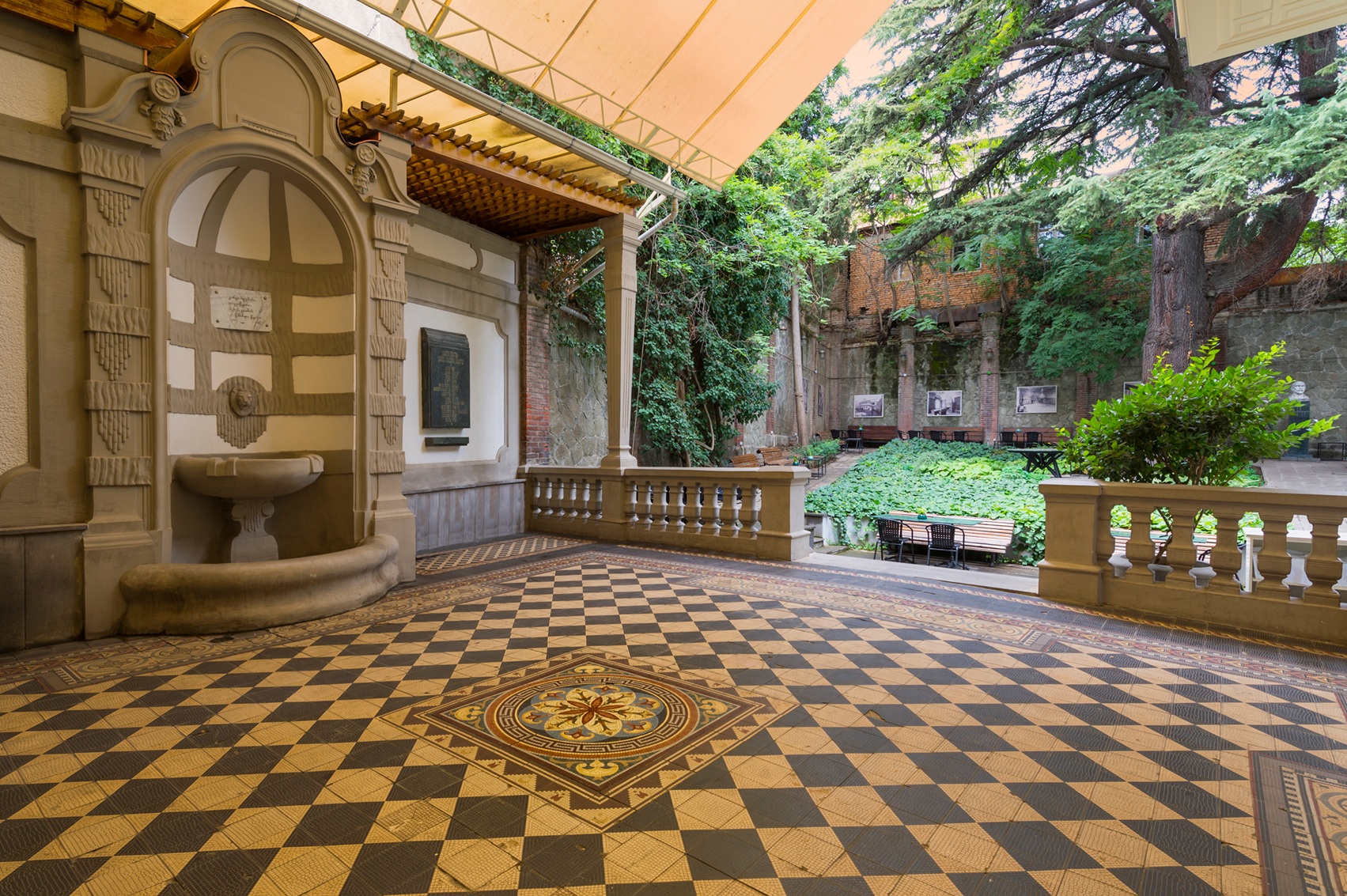 Discover timeless elegance at Tbilisi’s Palace of Rituals — where mosaic floors, quiet gardens, and historic charm create the perfect setting for love and tradition.