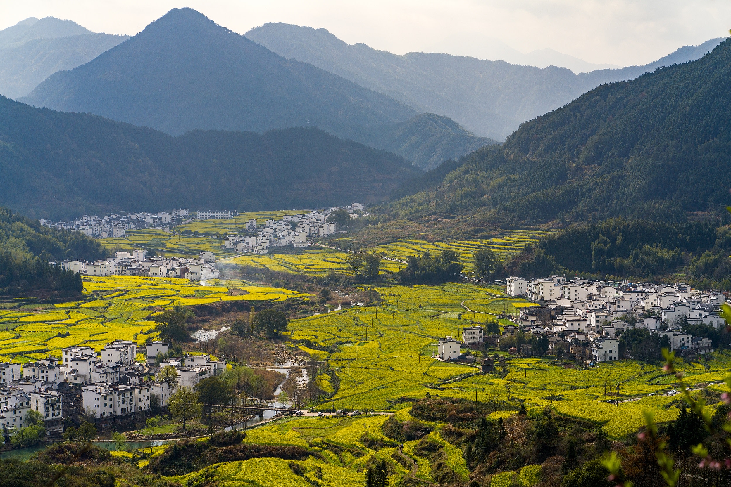 江灣村：5A 景區，唐始建，存徽派古建，出眾多學士名流