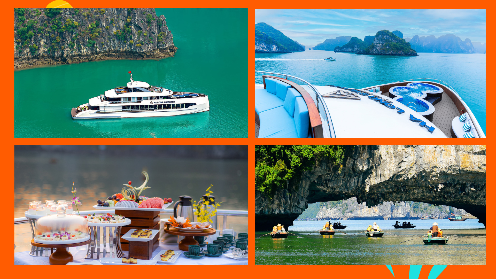 Symphony Day Cruise: Ha Long Bay, Sung Sot, Ti Top