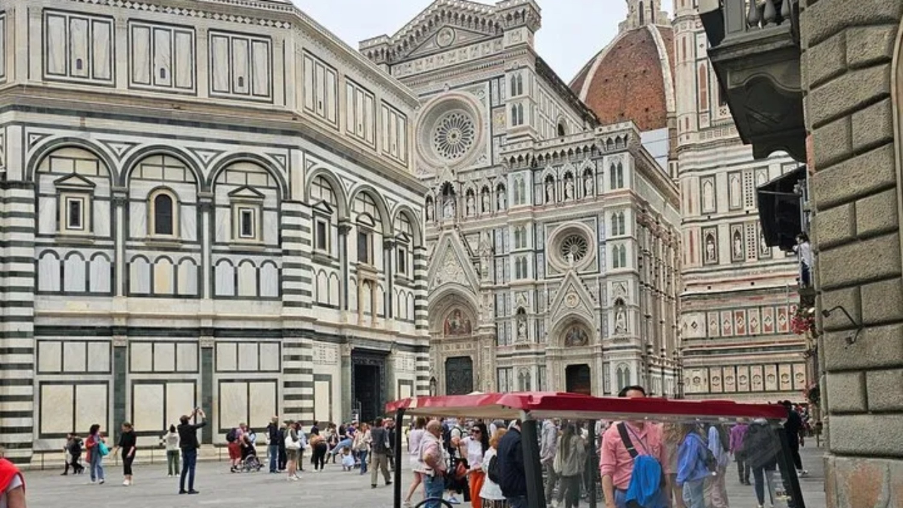 Florence private half-day electric golf cart tour