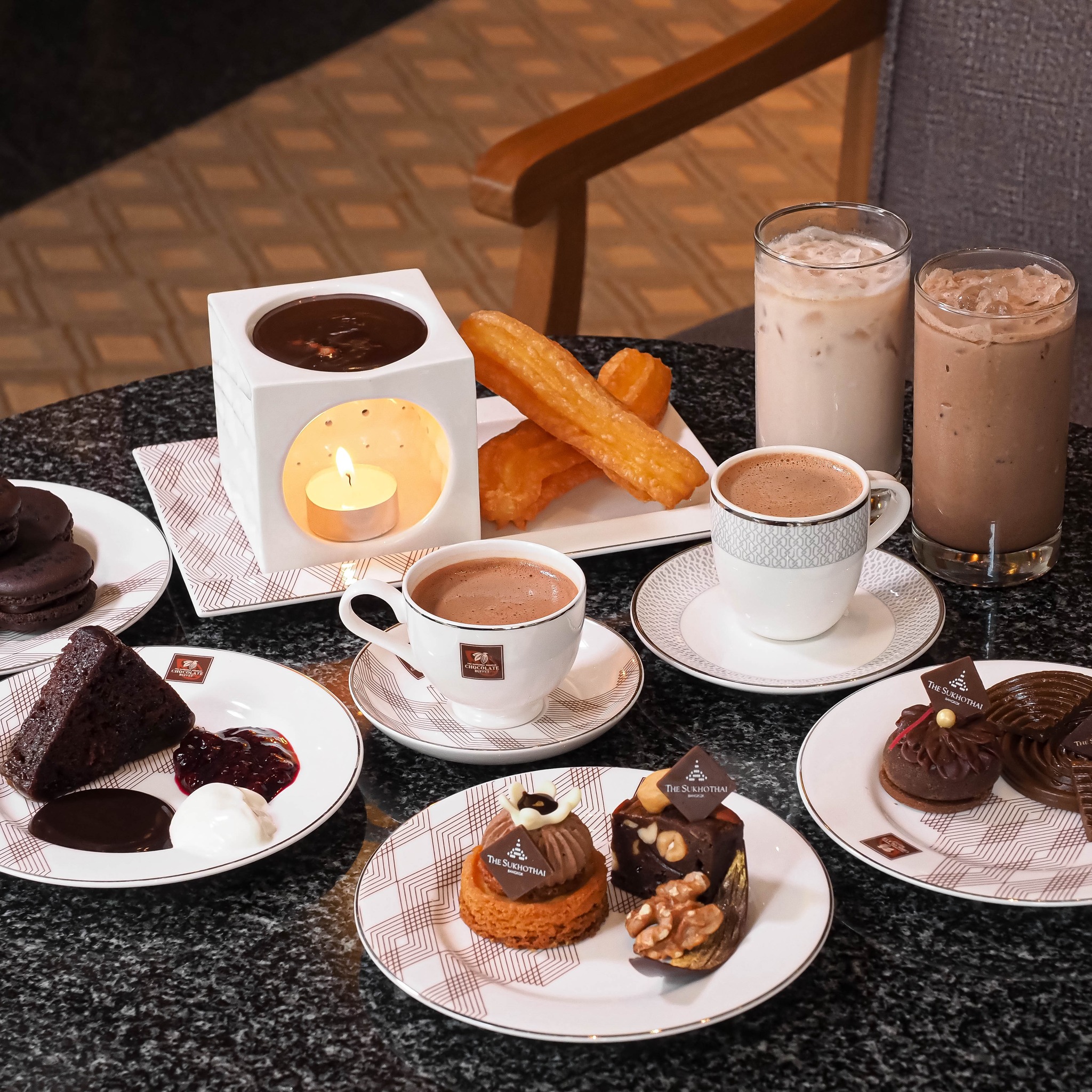 Chocolate Buffet by The Lobby Salons at The Sukhothai Bangkok Hotel