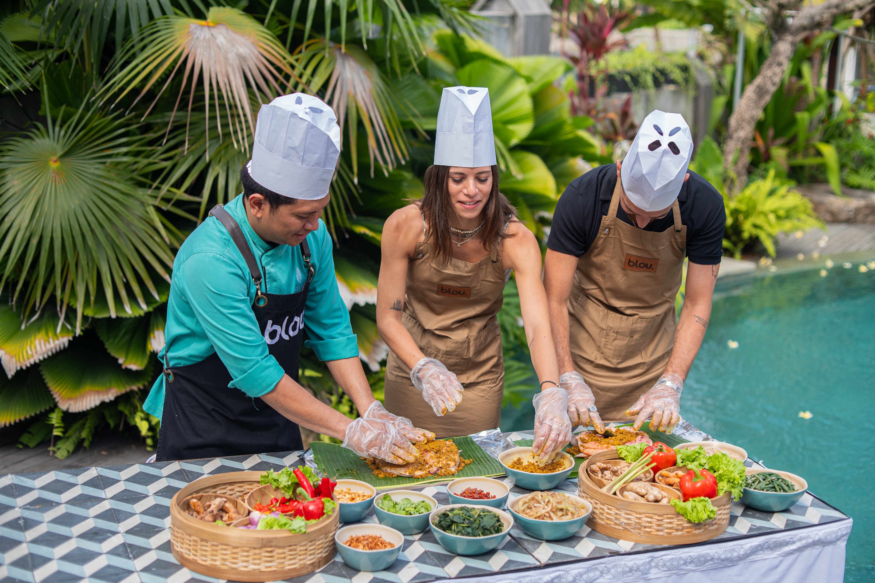 Dining And Cooking Class Experience at Blou Cafe Canggu