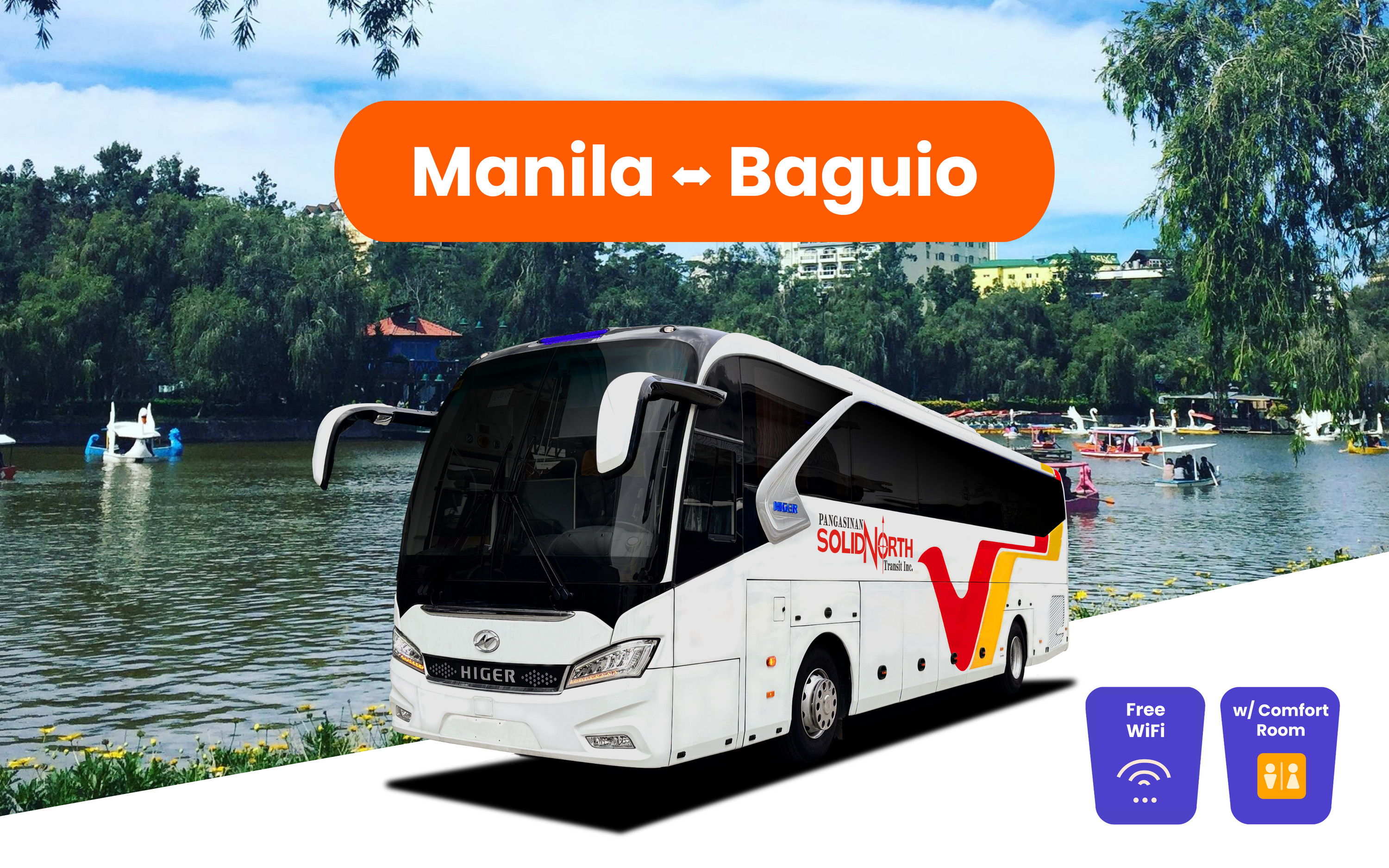 Manila - Baguio Bus by Solid North