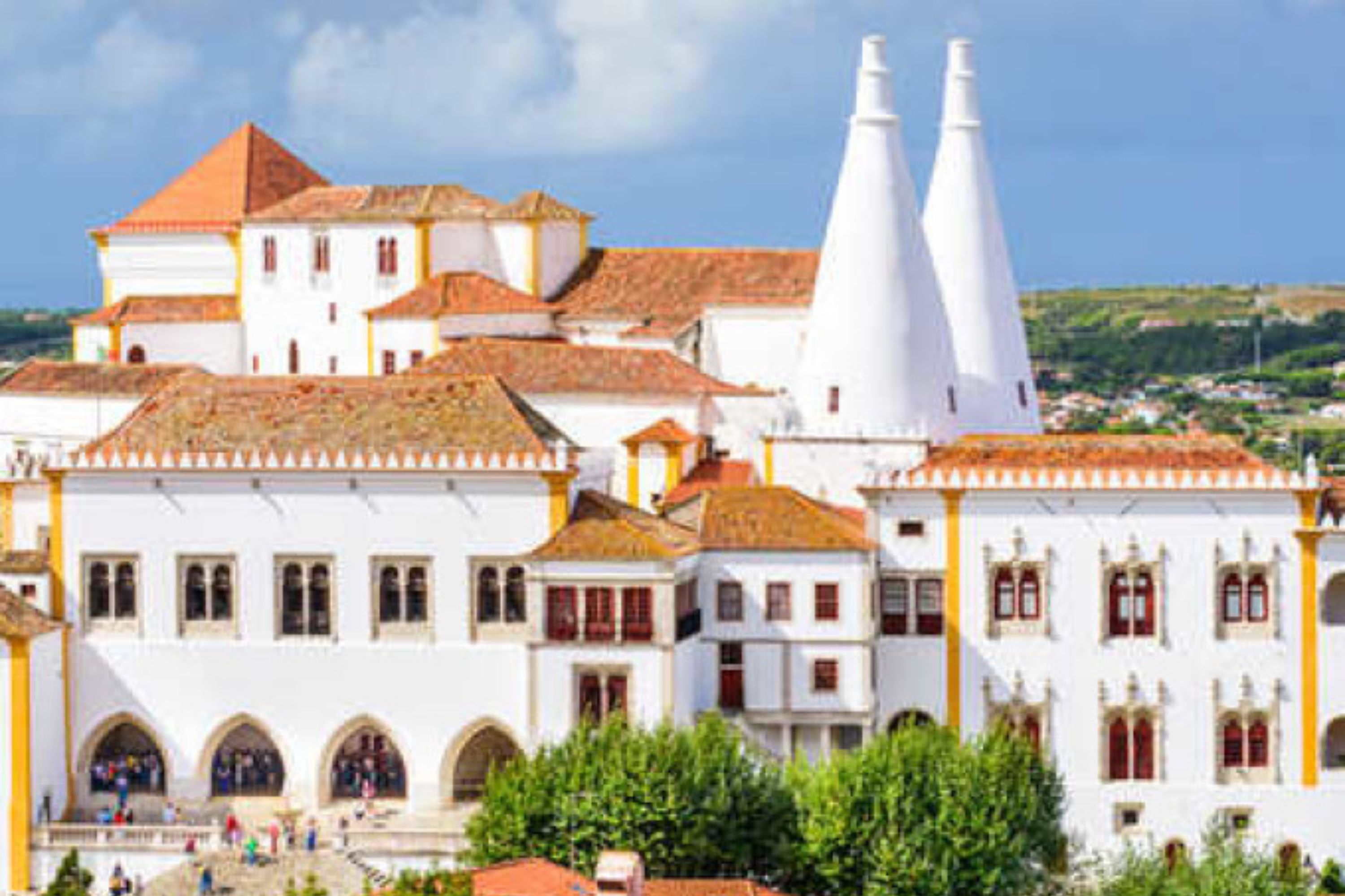 Marvel at the architectural beauty of Sintra National Palace, a UNESCO World Heritage Site