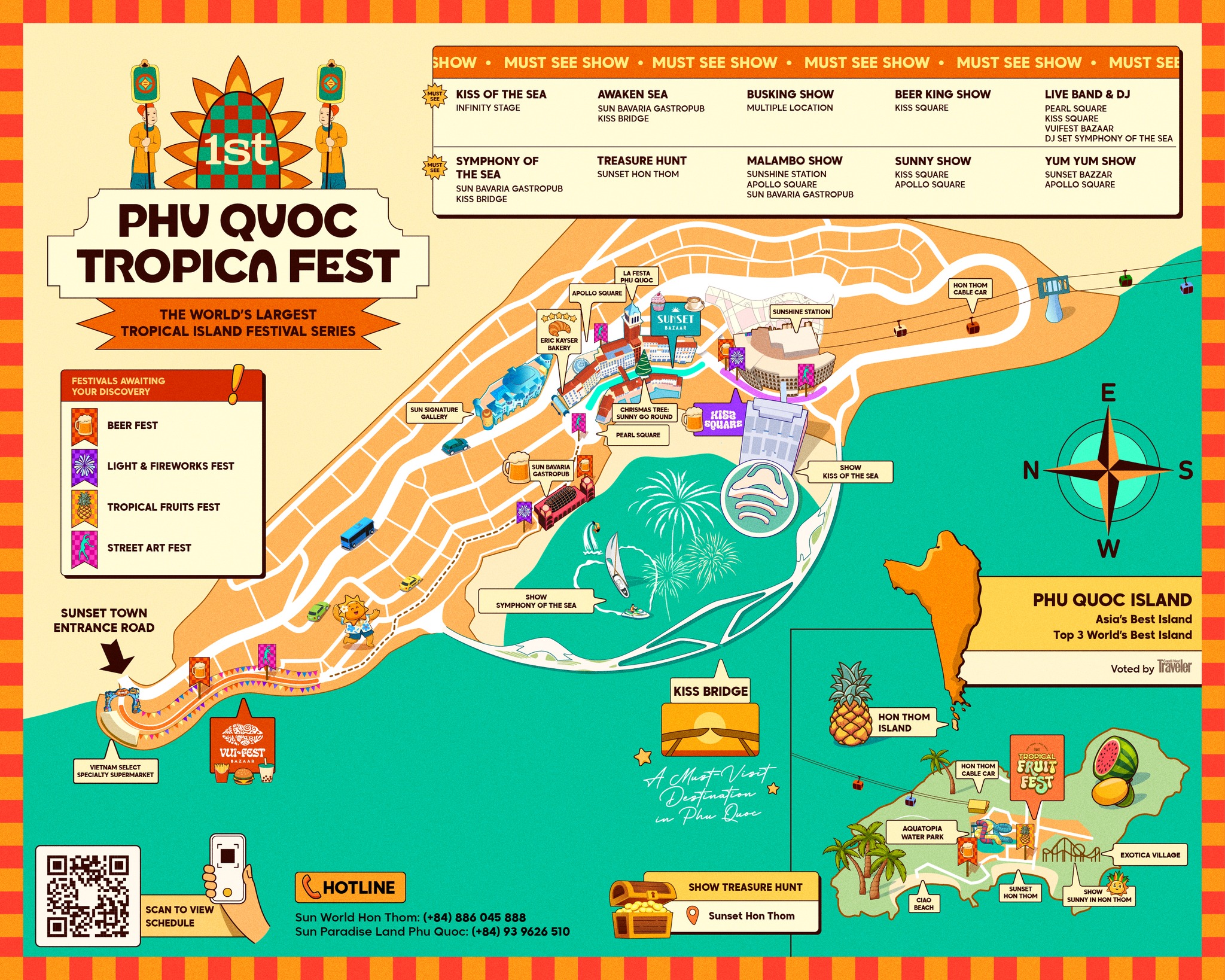 Sun World Hon Thom map