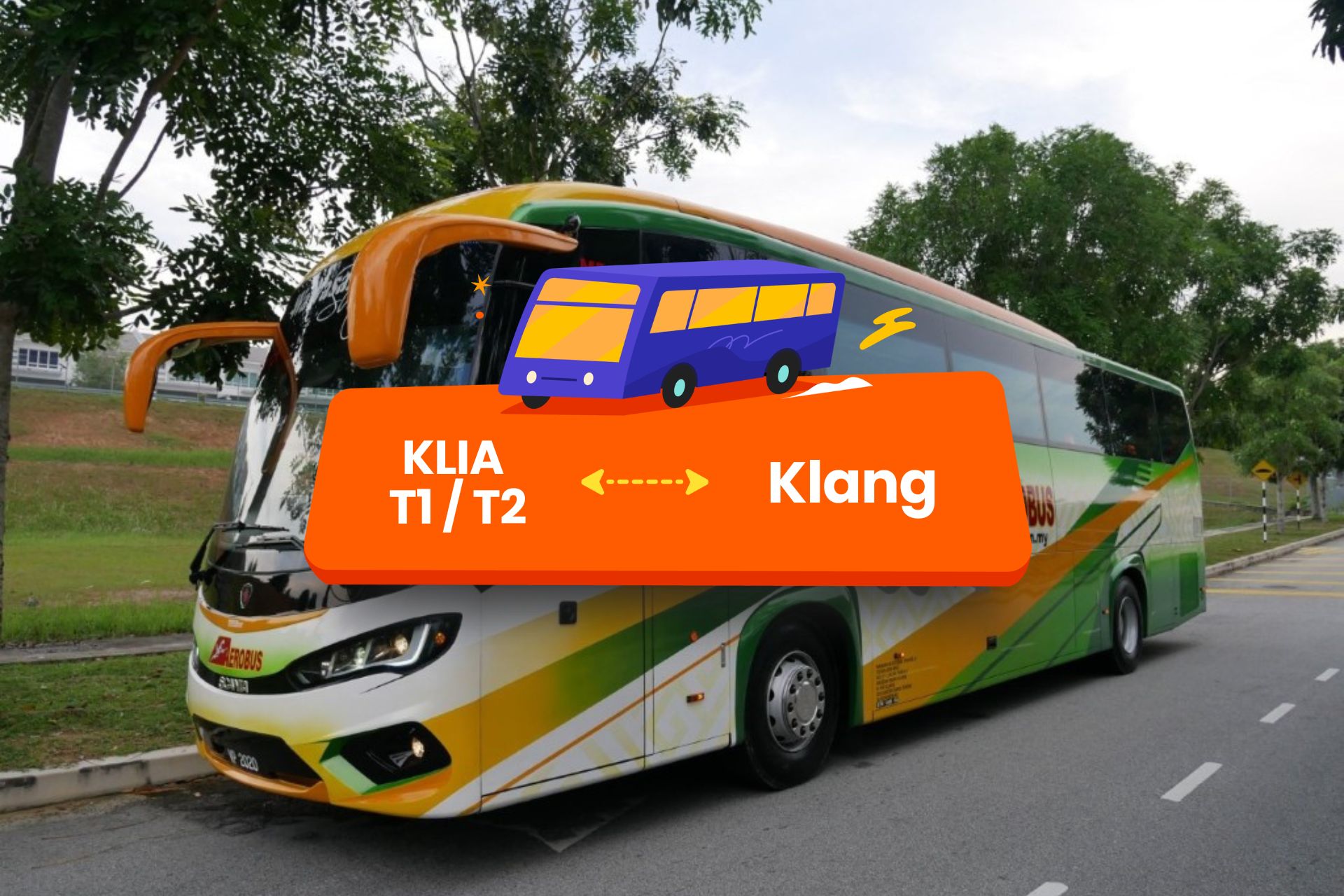 Kuala Lumpur International Airport - Klang Bus by Aerobus