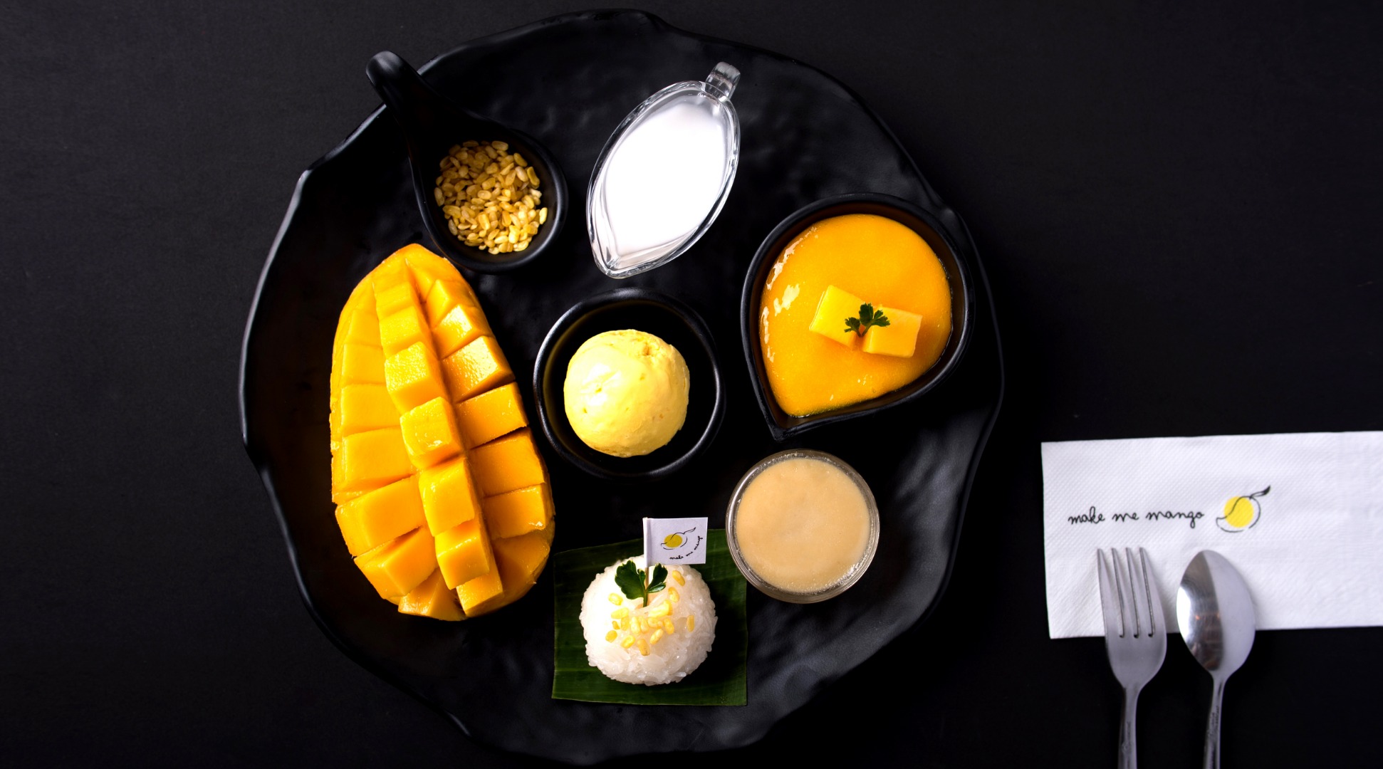 ขนมหวานมะม วง ร าน Make Me Mango ในกร งเทพฯ Bangkok