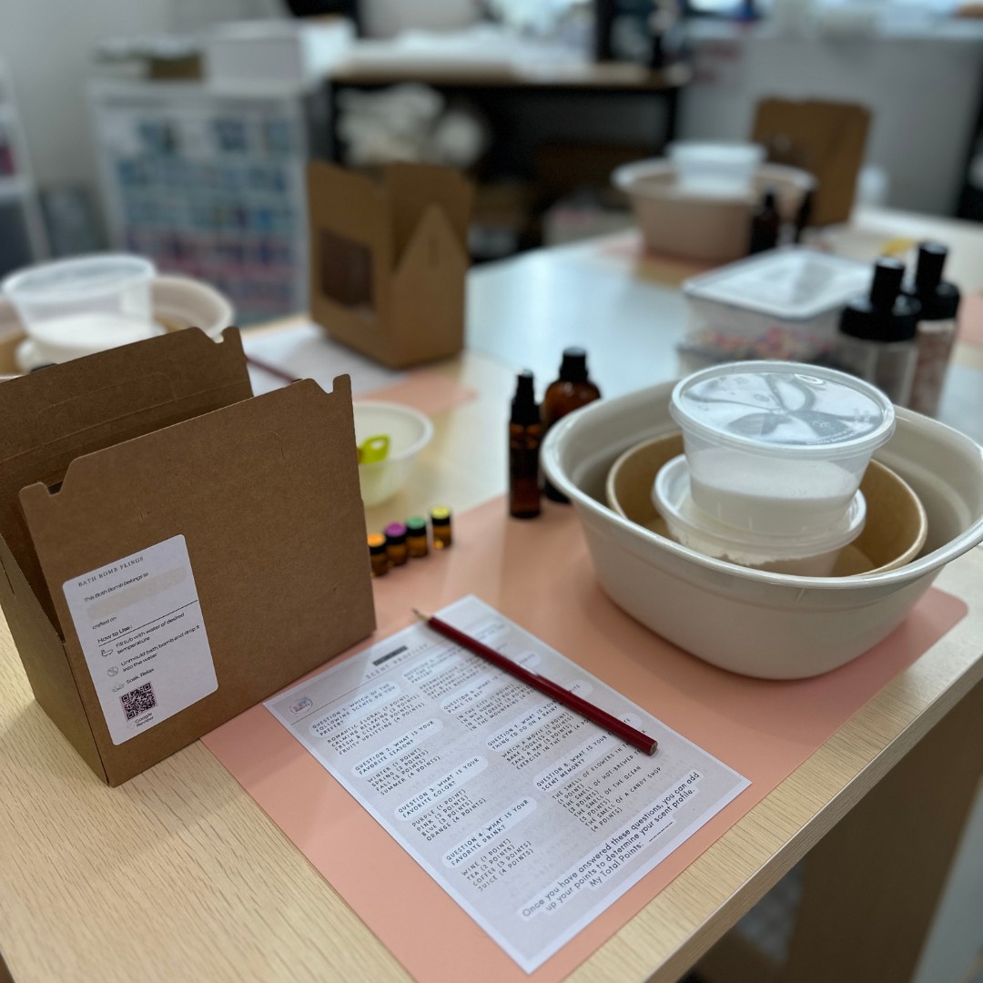 新加坡浴球製作體驗