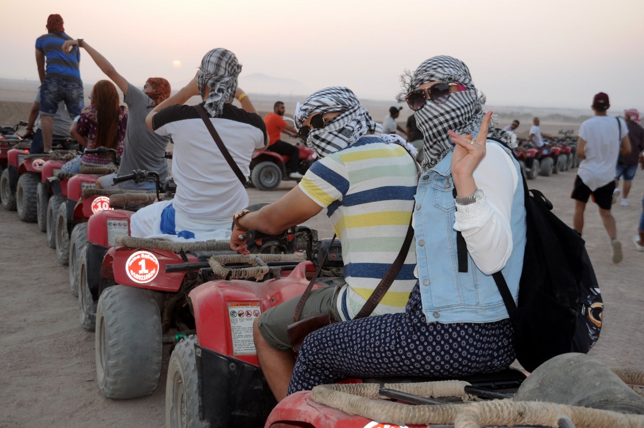 沙姆沙伊赫西奈沙漠 ATV 四輪車 / 沙灘車探險之旅