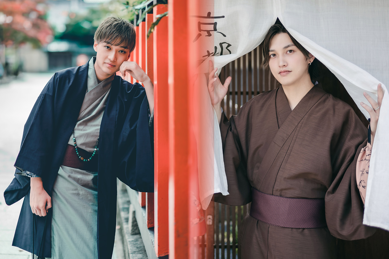 Men's ordinary kimonos: men's models are dignified and comfortable to wear, and are available in sizes ranging from 155cm to 200cm.