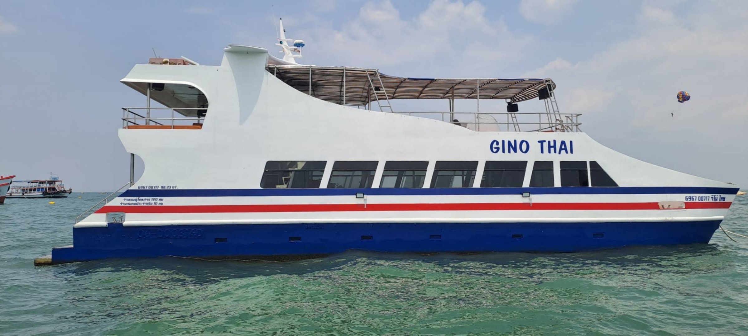 GINO THAI Yacht Snorkelling & Fishing Tour in Pattaya
