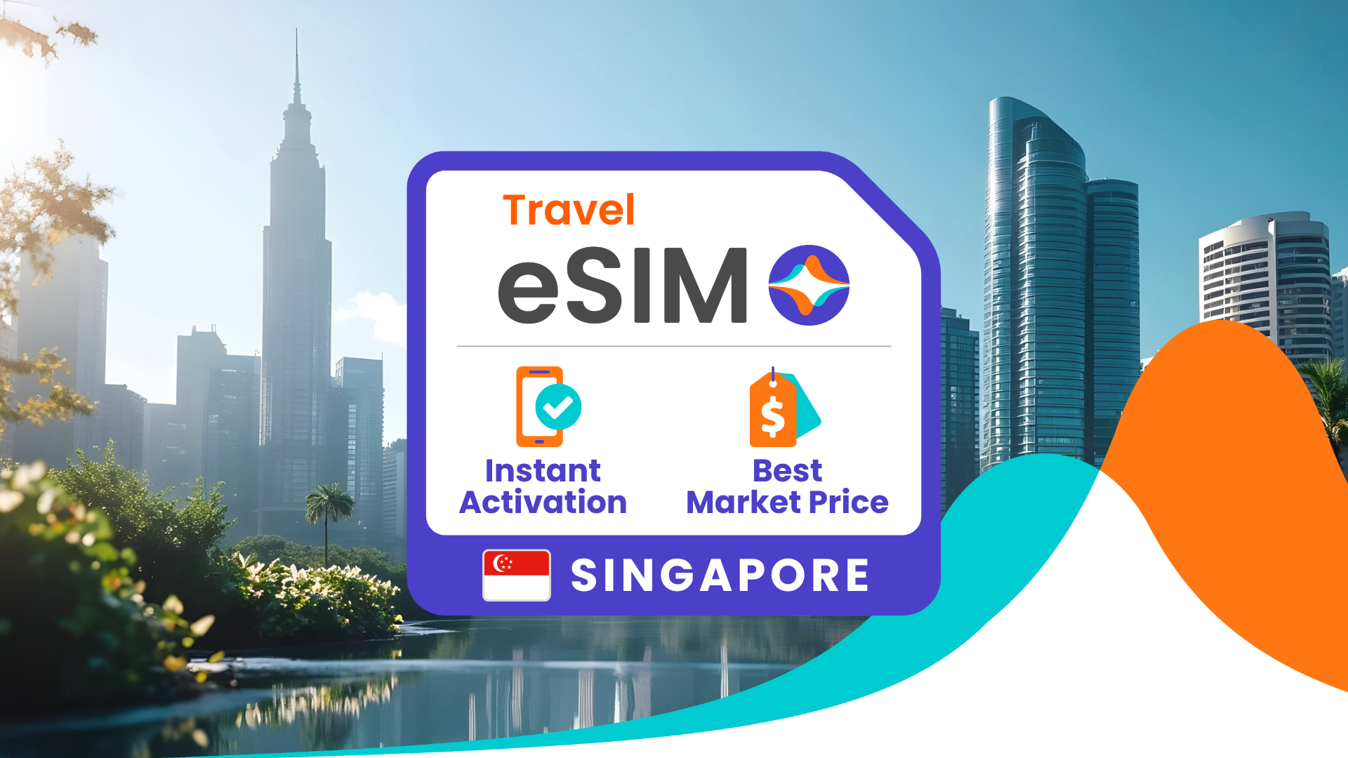 Klook eSIM 新加坡 5G 高速上網吃到飽 | SingTel