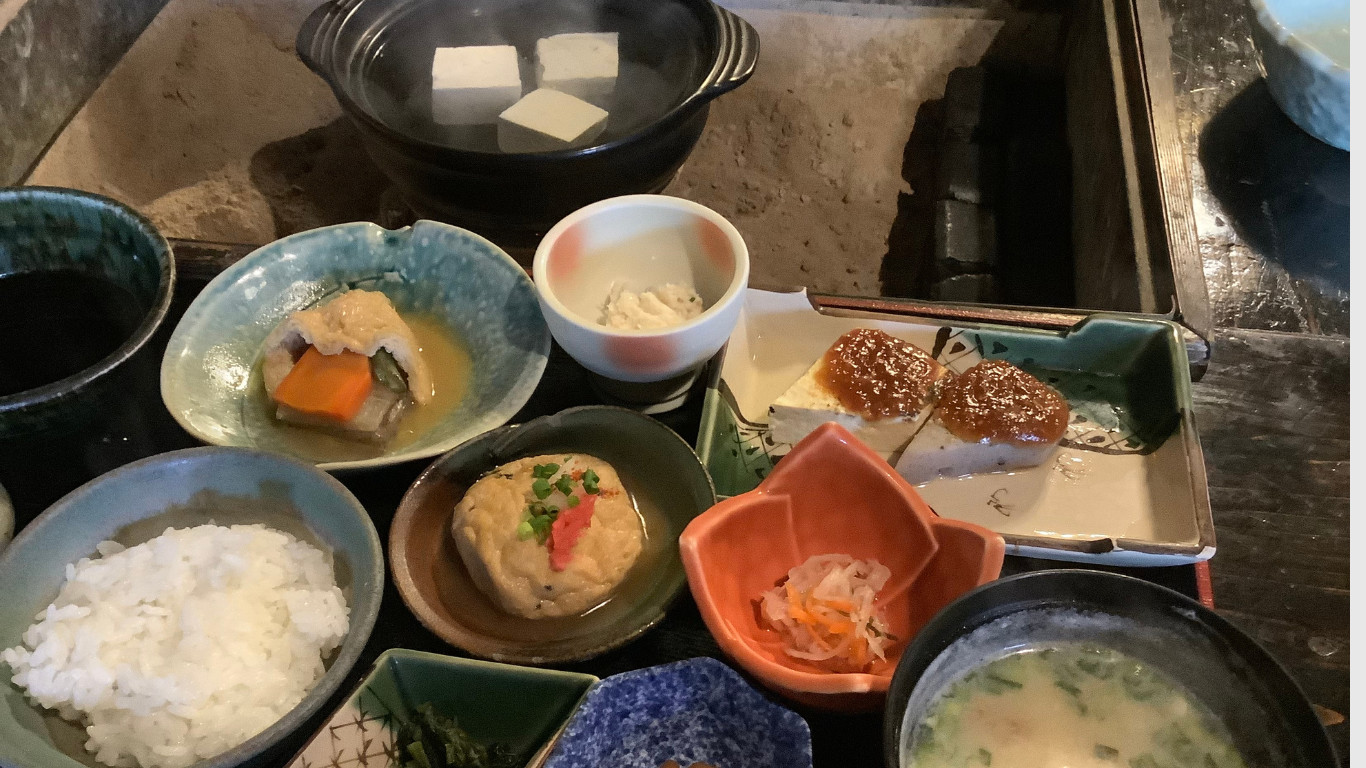 ★在豆腐吉祥享用豆腐方案（竹）午餐