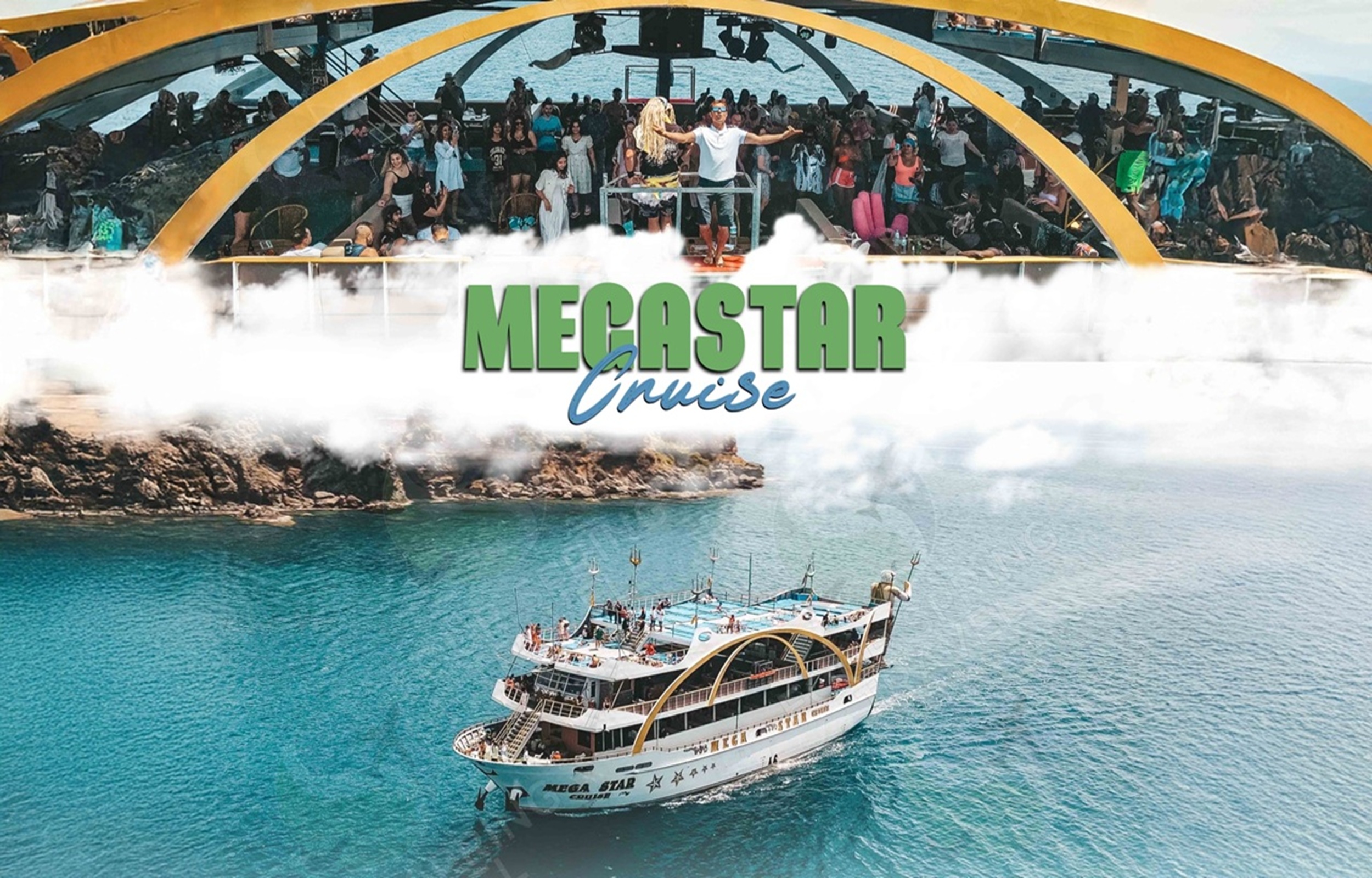 Antalya Mega Star Boat Trip- free transfer