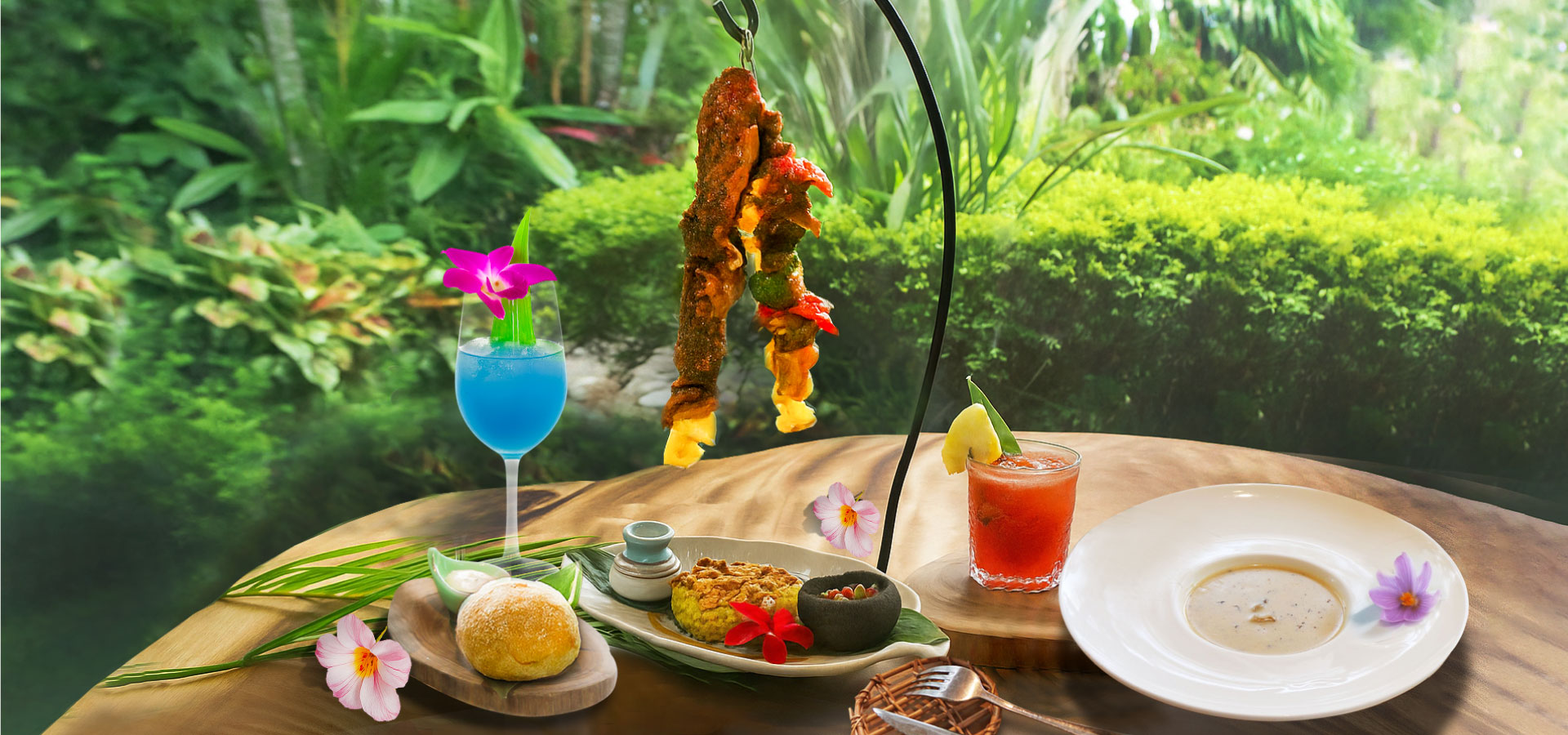 Jimbaran Passion Fire Dance Grilled Skewers (Double)