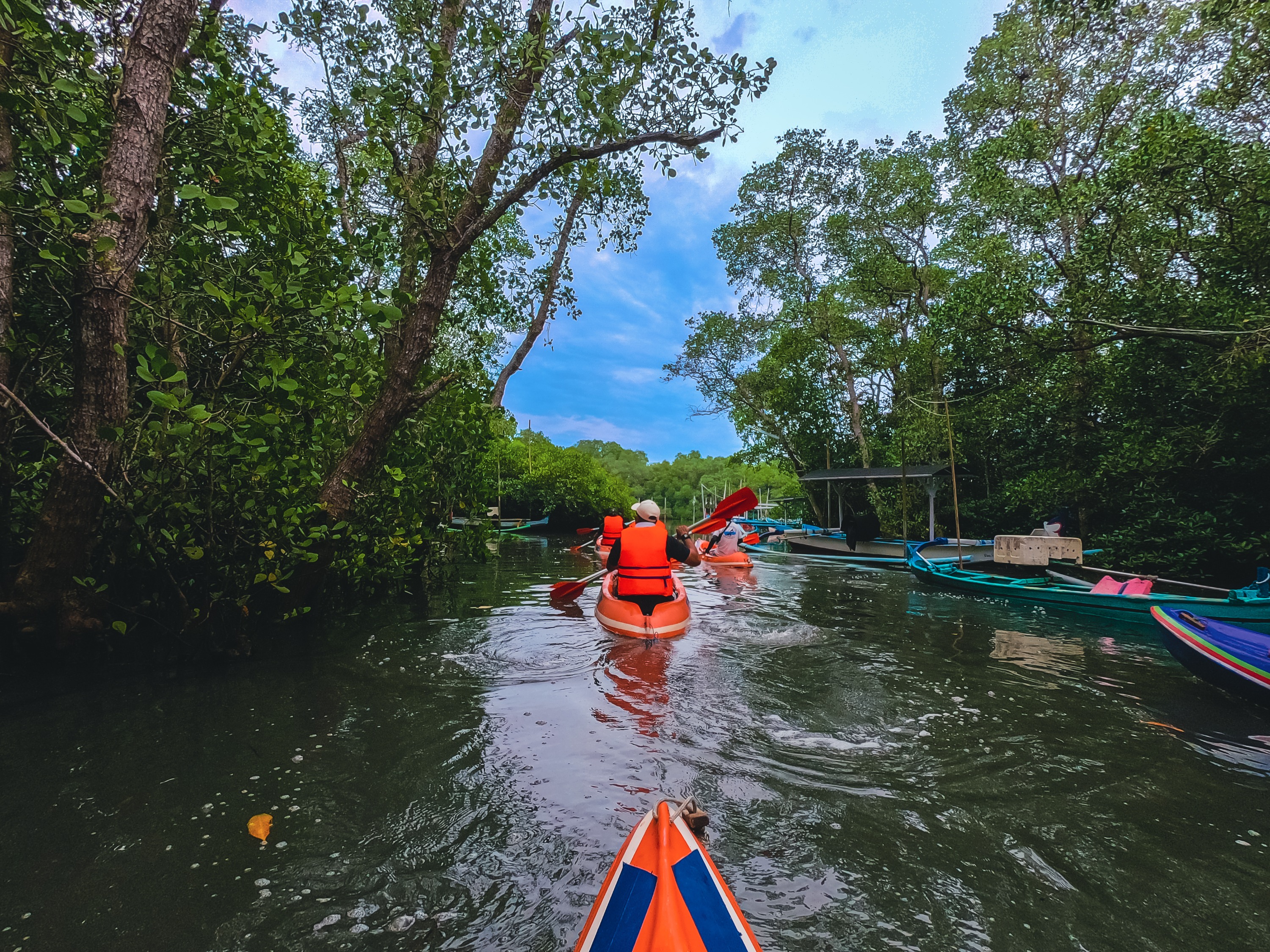 峇里島丹戎貝諾瓦獨木舟體驗