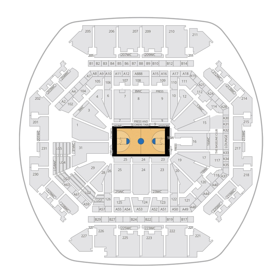 Please refer to the seating guide