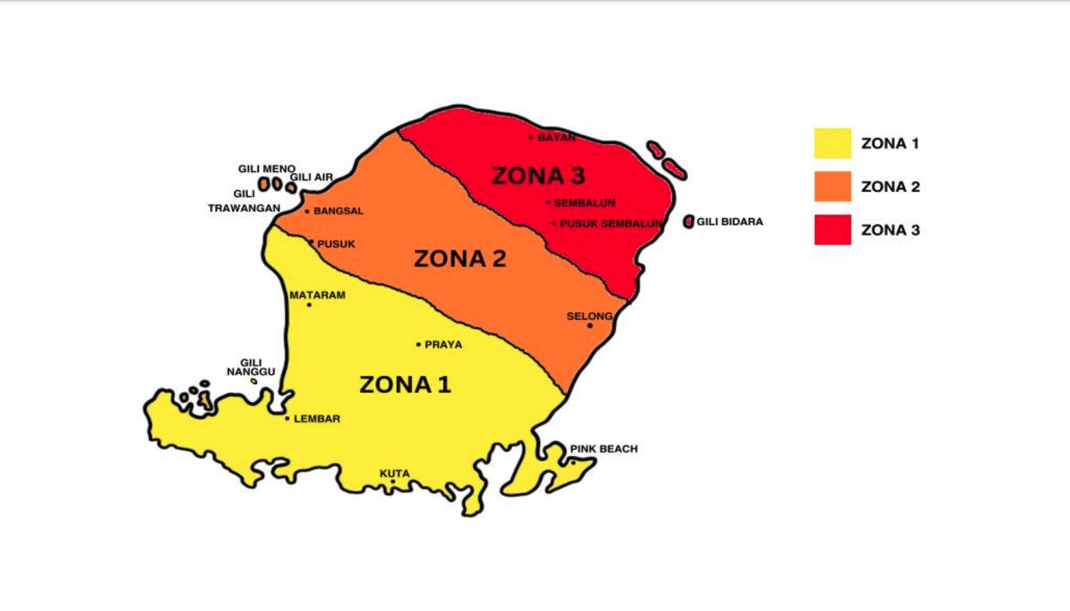 Lombok coverage area