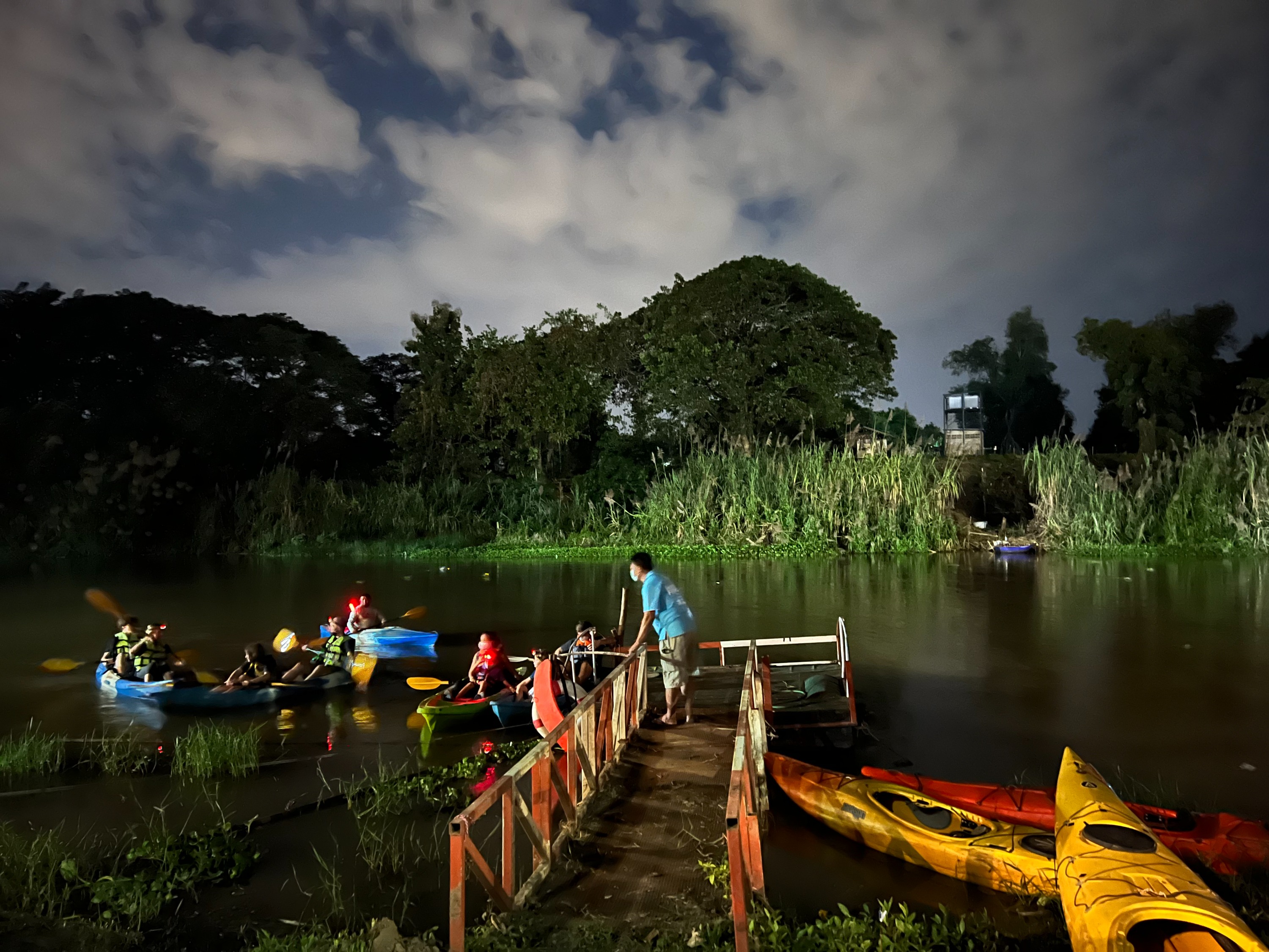 Chiang Mai Night Light Kayaking 