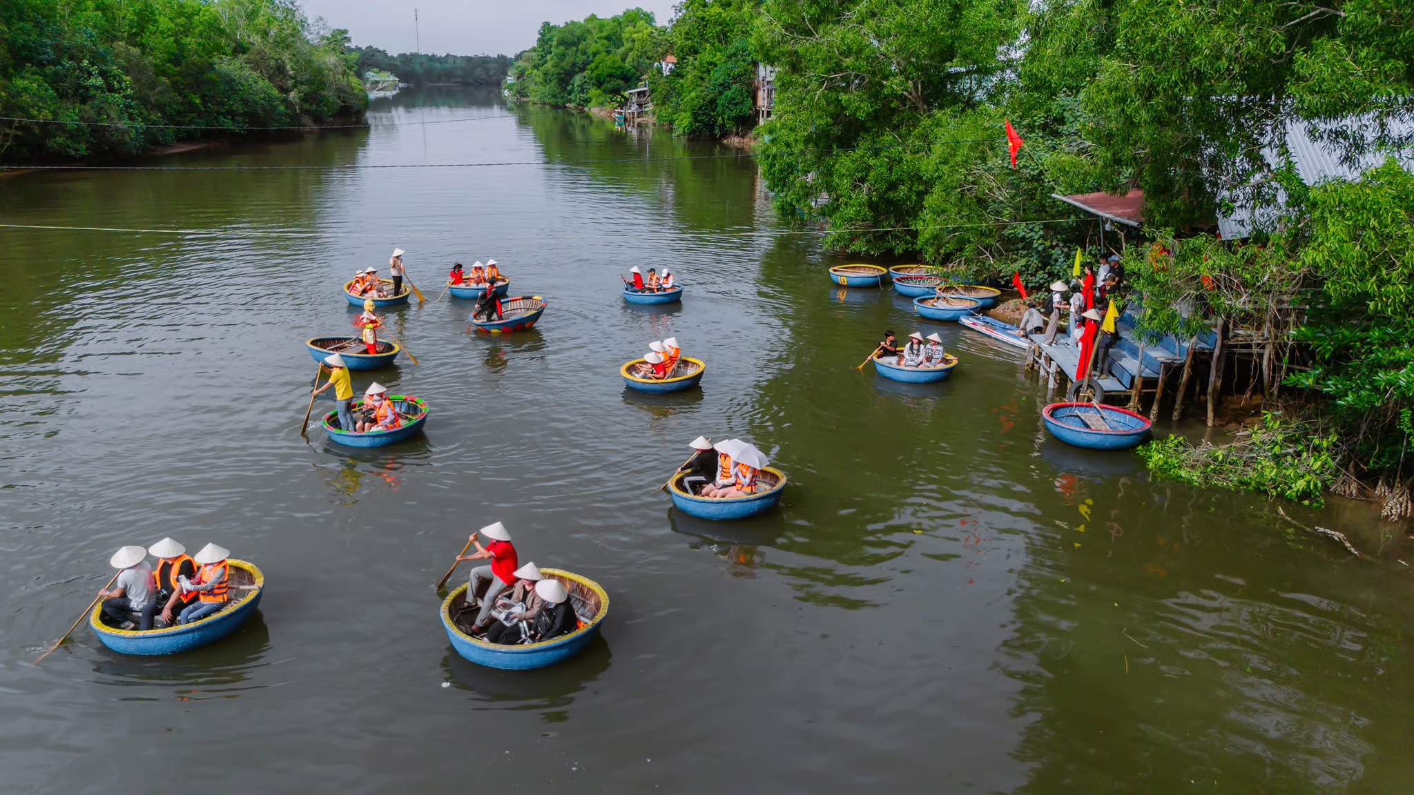 越南料理烹飪課程 & 竹籃船體驗