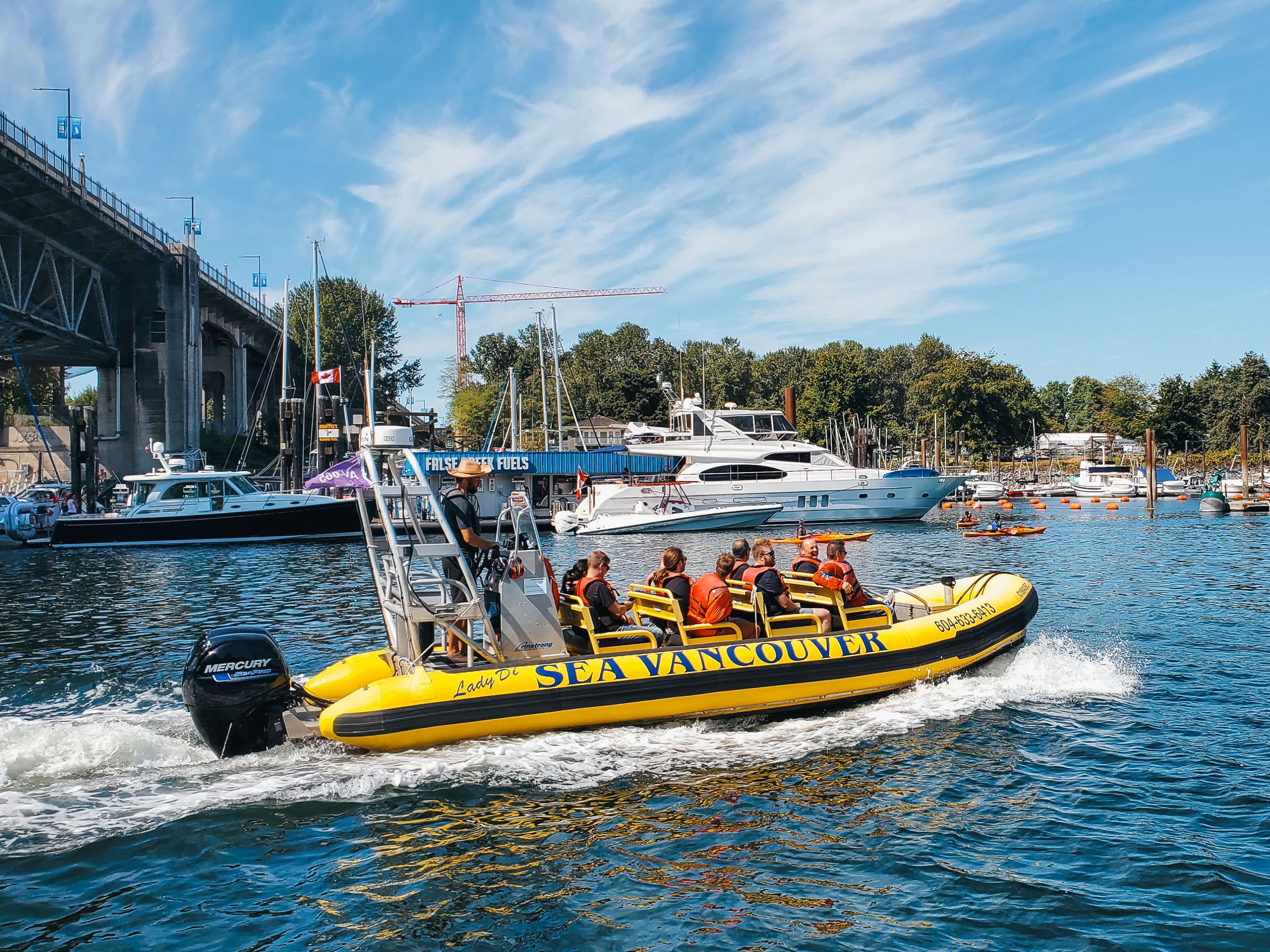 City and Nature Boat Tour in Vancouver