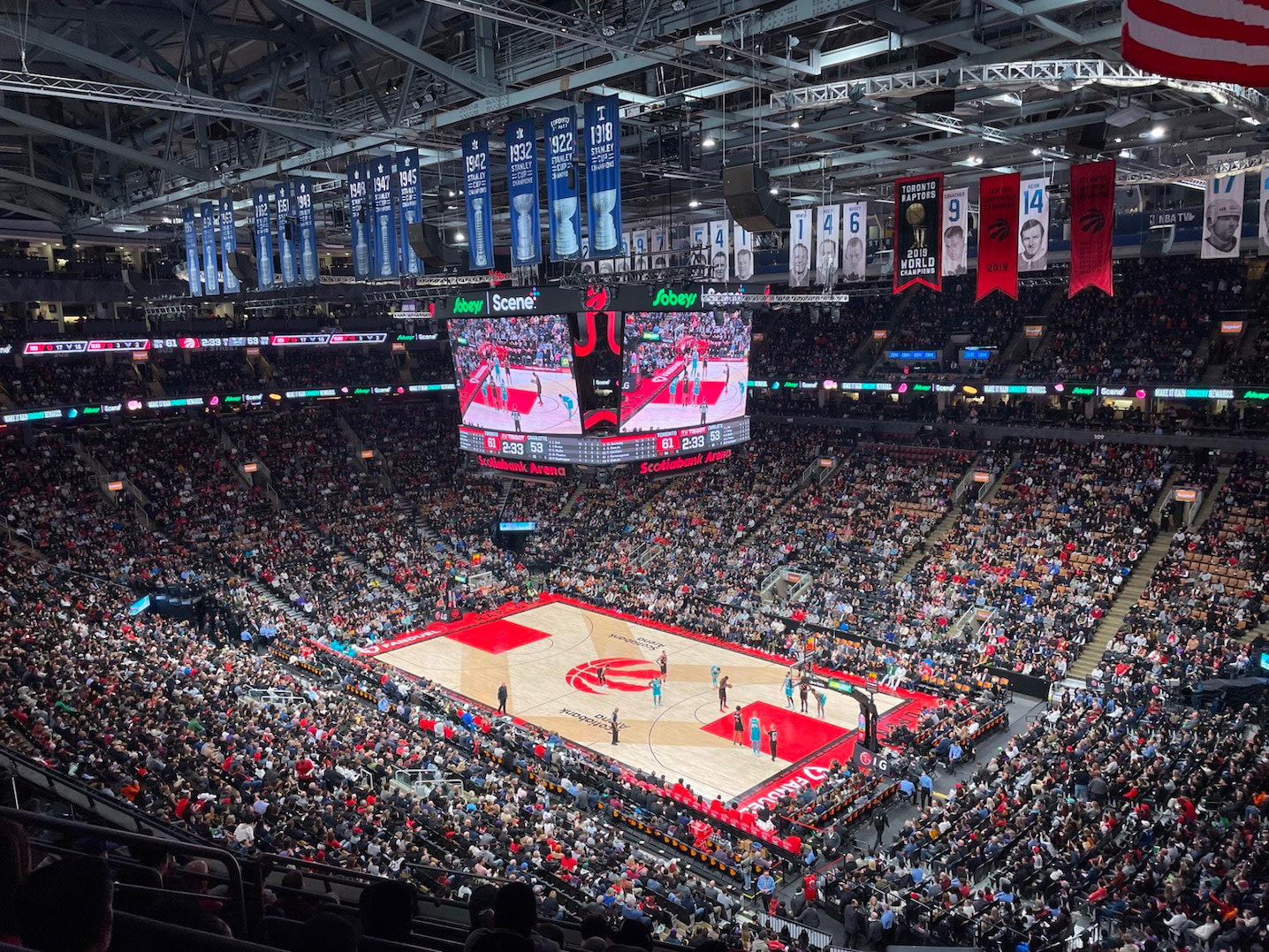 Toronto Raptors Basketball Game at Scotiabank Arena