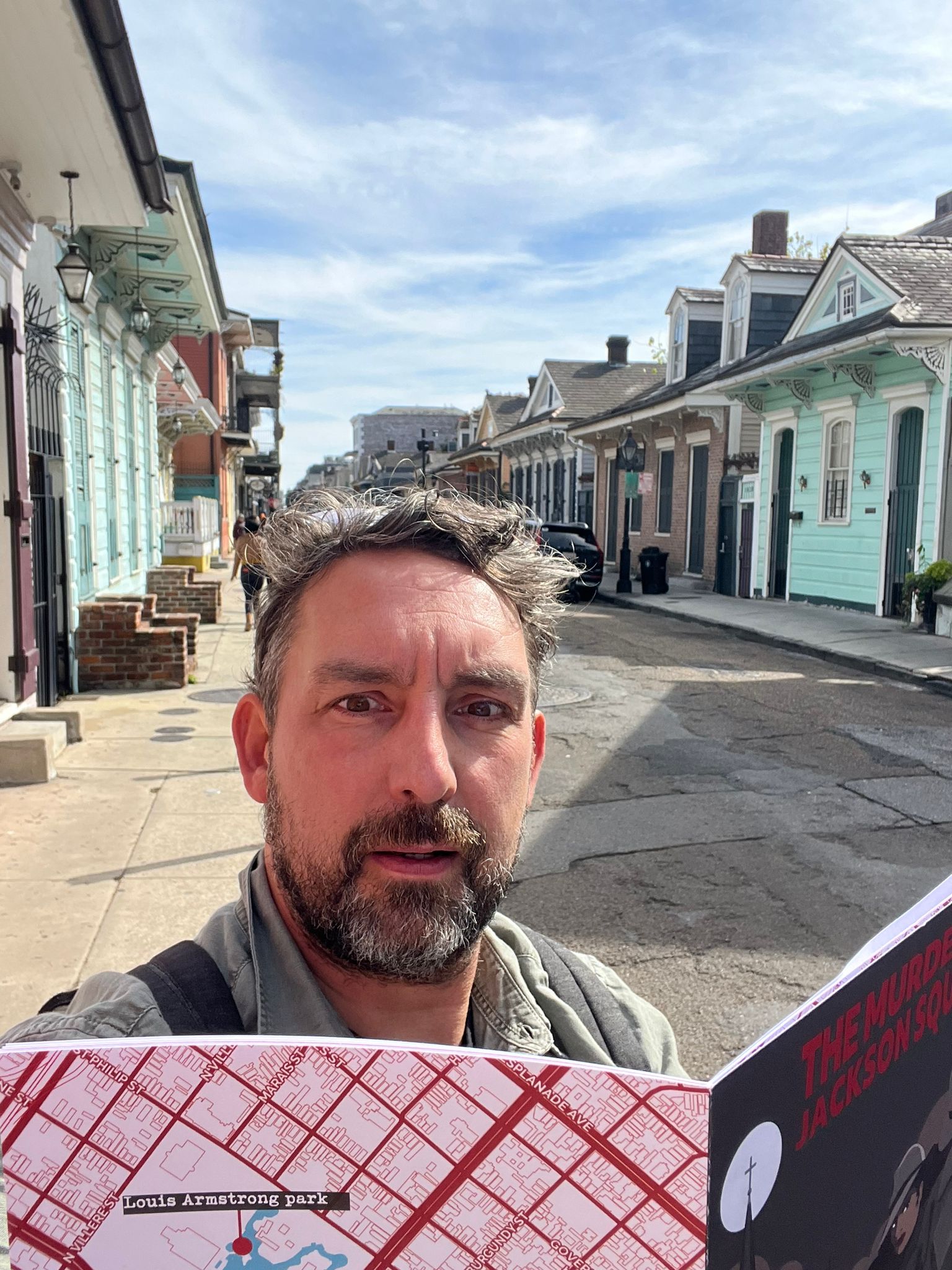 Interactive Murder Mystery Hunt by Jackson Square in New Orleans