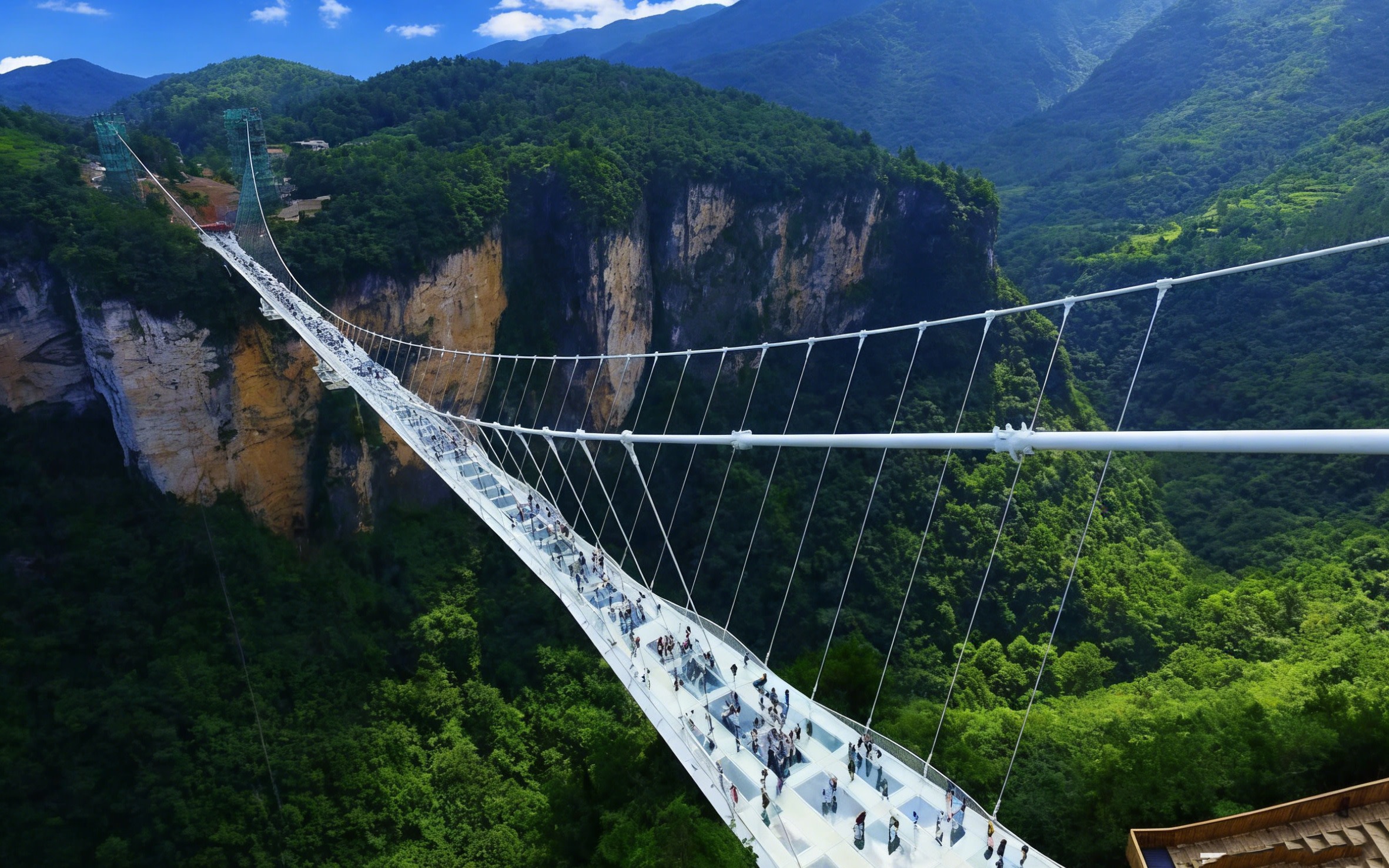 Zhangjiajie One-Day Godlike Trip: National Forest Park + Glass Bridge + Yuanjiajie All-Inclusive