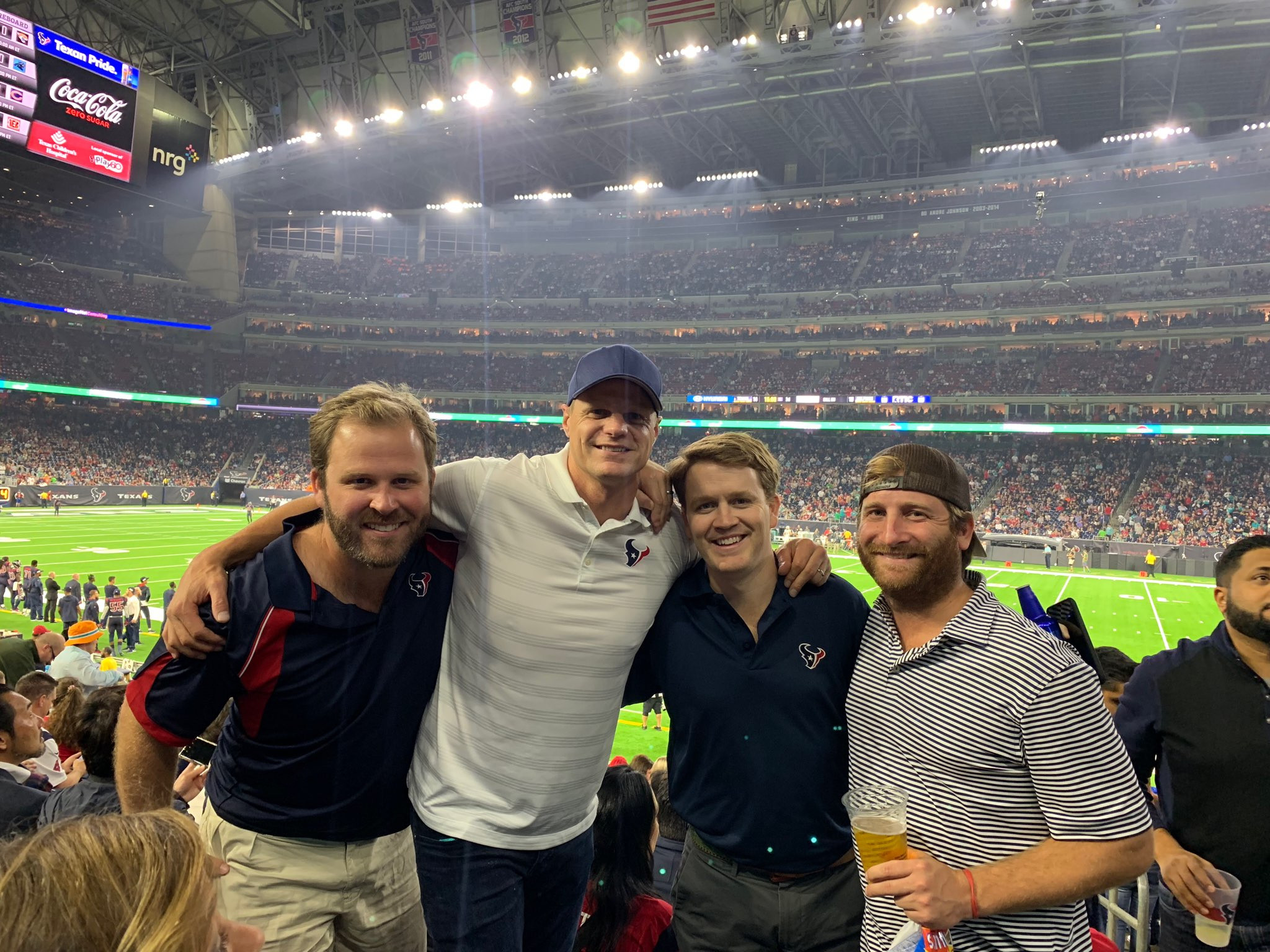 Houston Texans Football Game at NRG Stadium