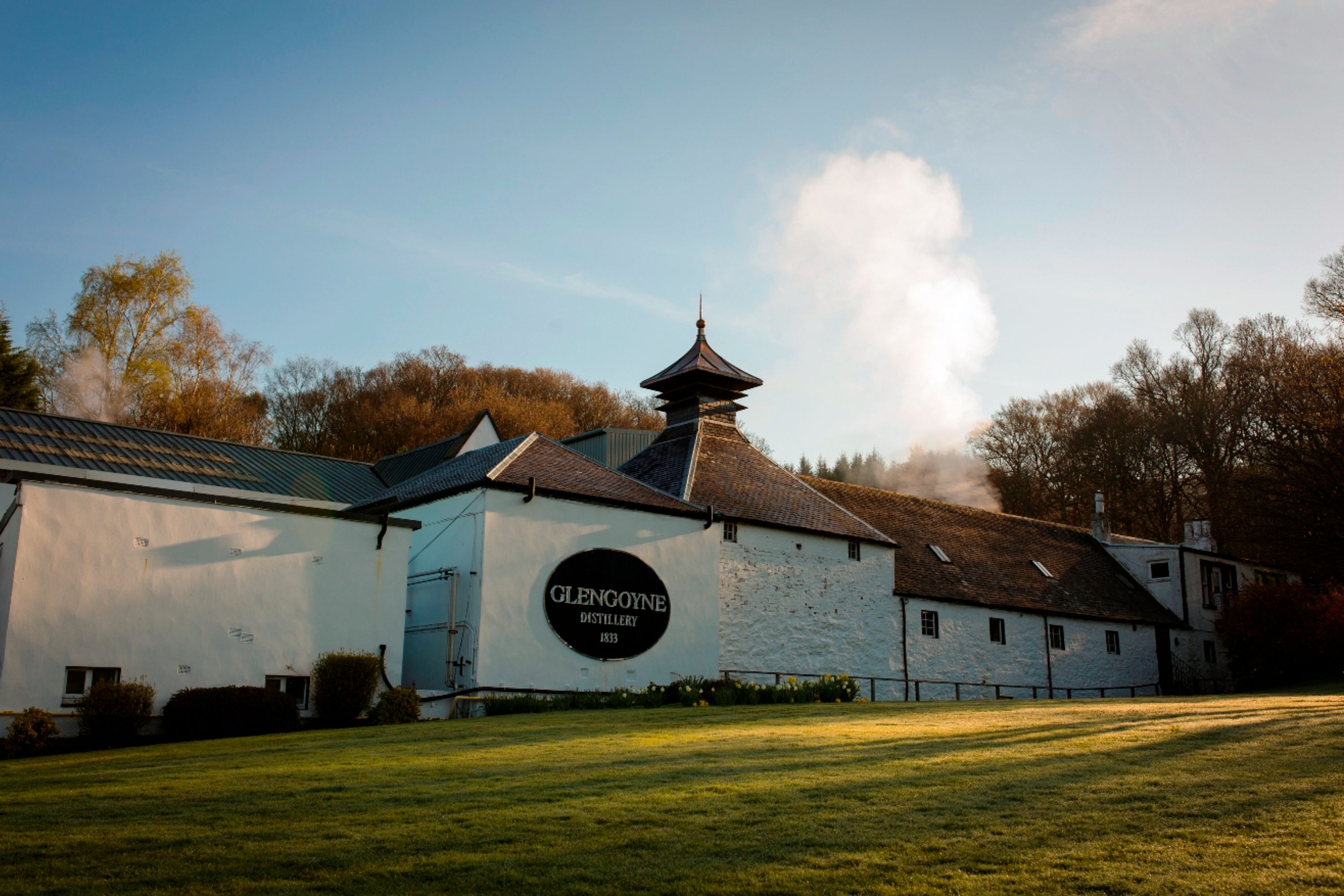 Visit Glengoyne Distillery, a charming distillery set at the foot of a delightful hill