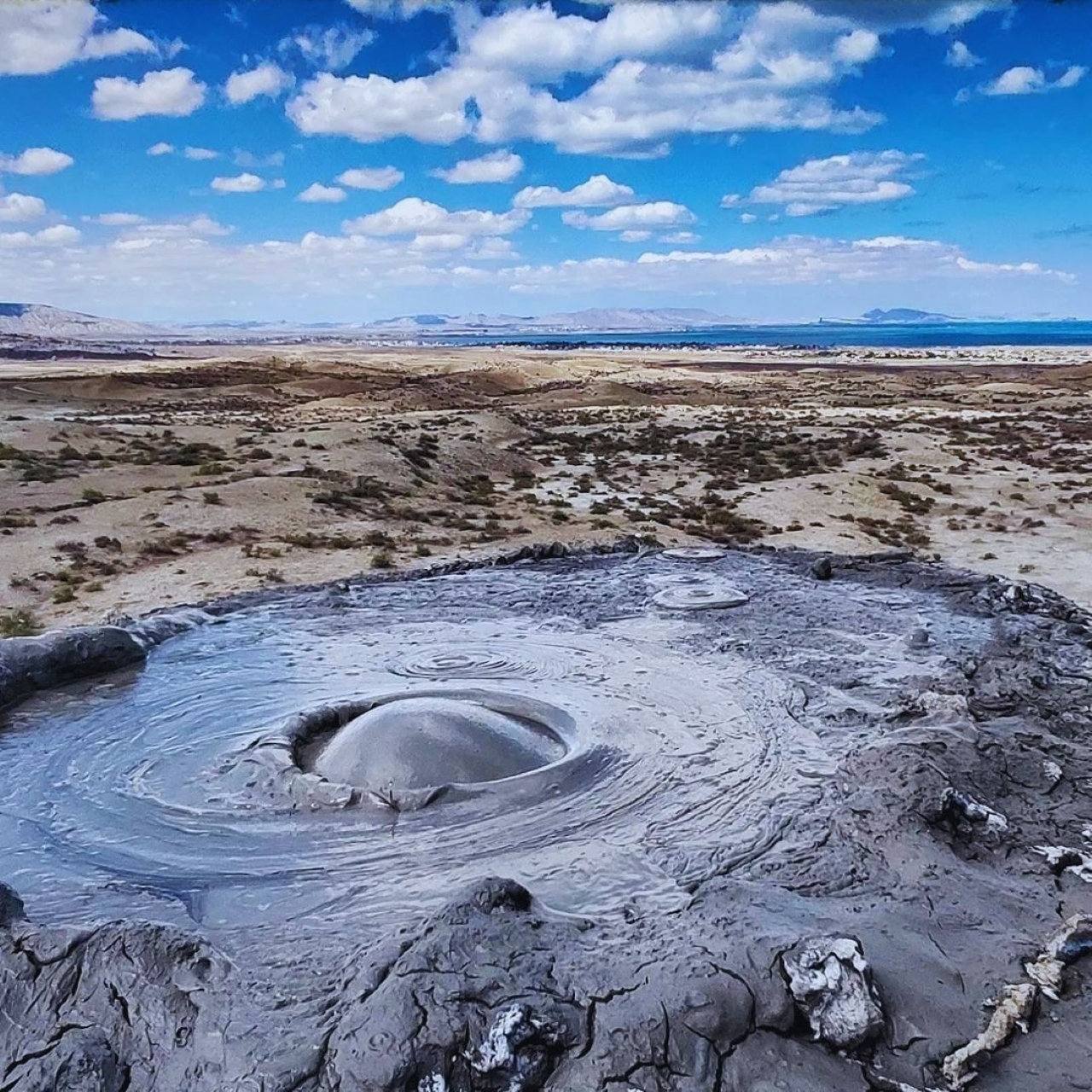 Baku-Gobustan-Absheron-Mud Volcanoes-Fire temple