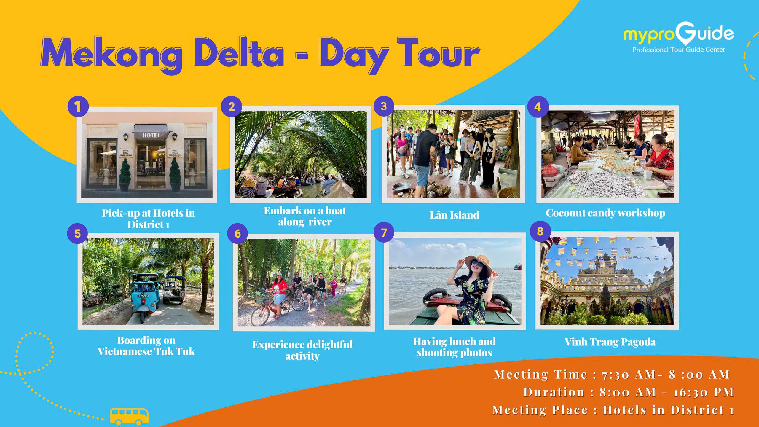 Iconic Mekong Delta Day Tour