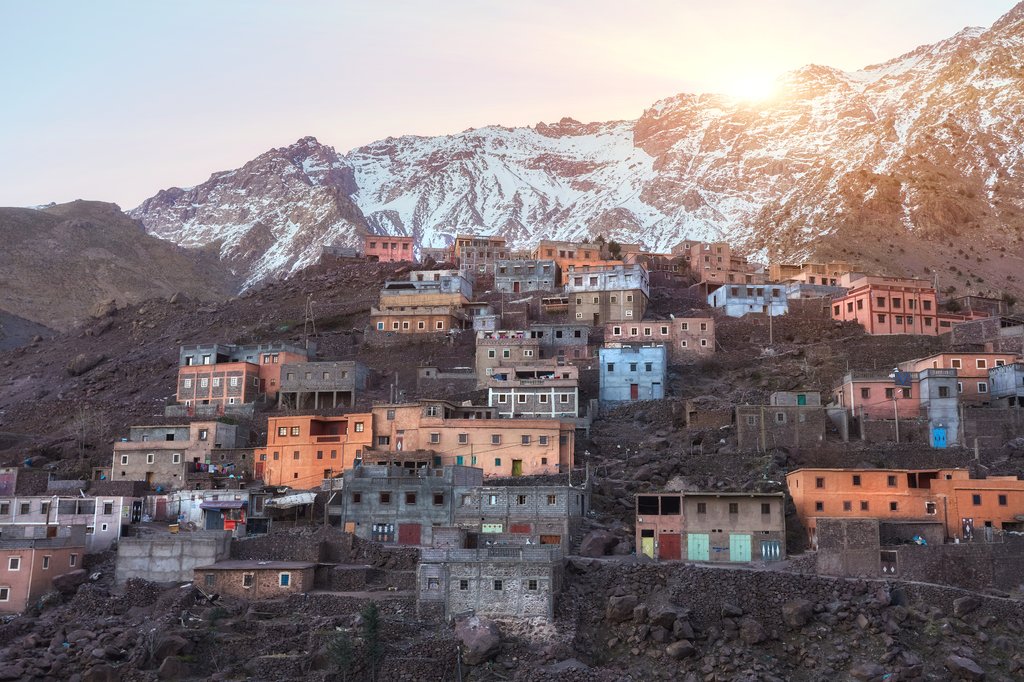 阿格菲沙漠（Agafay Desert） & 阿特拉斯山脈（Atlas mountains） & 駱駝騎行之旅（馬拉喀什出發）