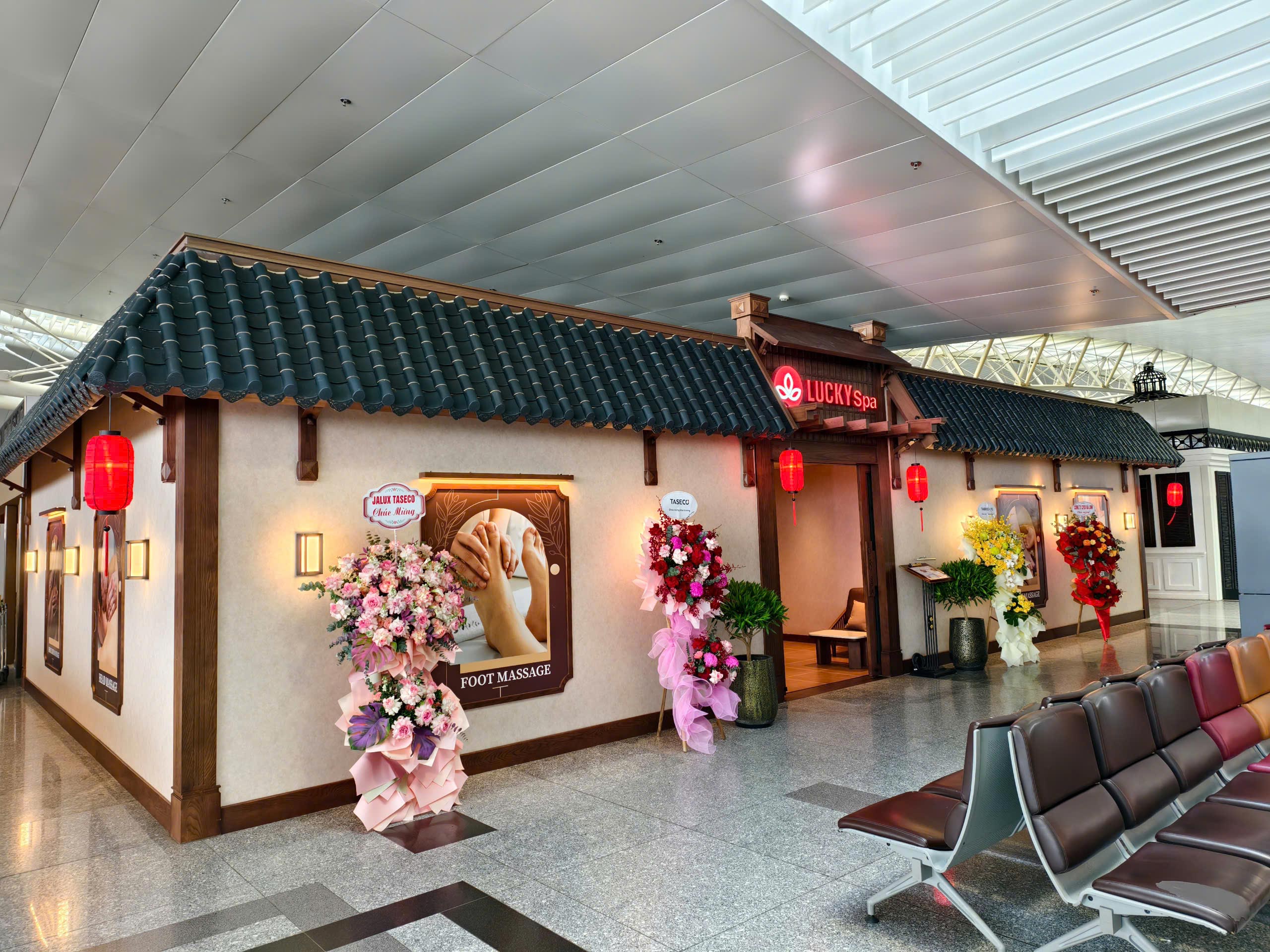 Lucky Spa in Noi Bai International Airport Terminal 2 
