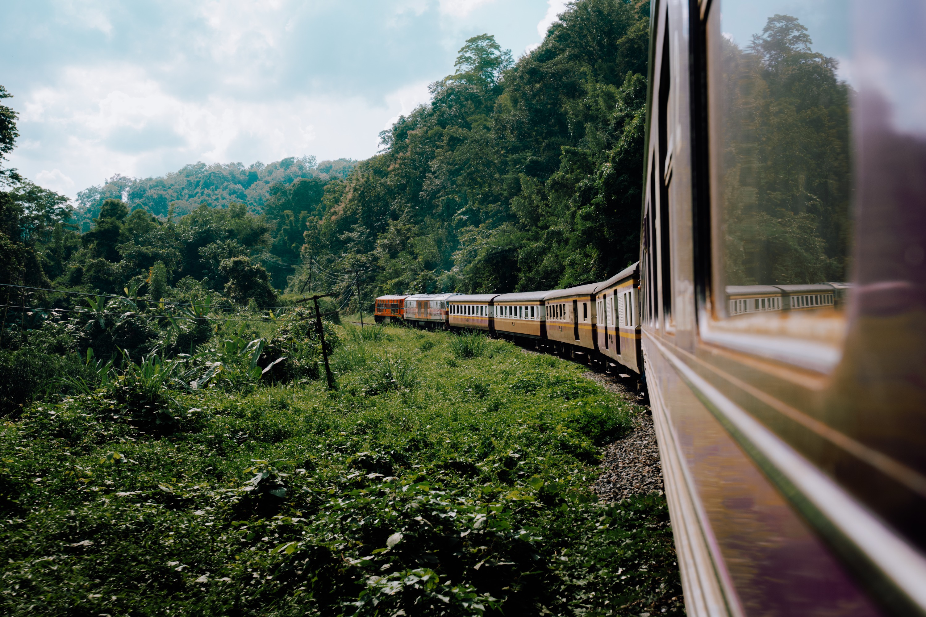 Thailand train to multi-city by State Thai railway