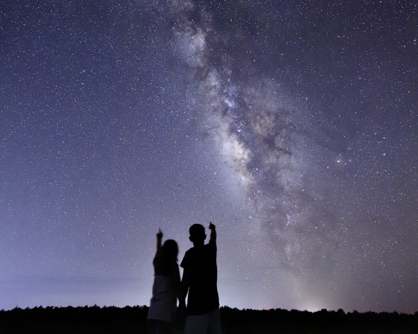 在宮古島，您可以用肉眼看見銀河