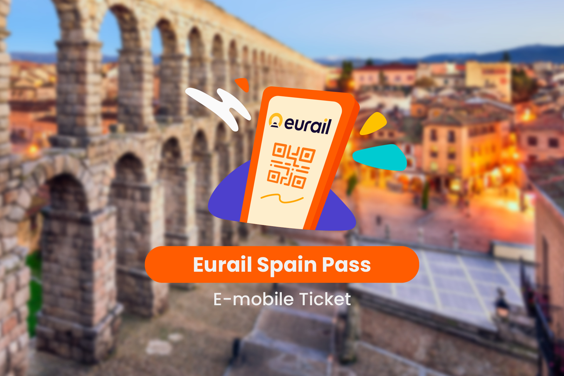 Eurail 歐鐵西班牙火車通行證（電子票）