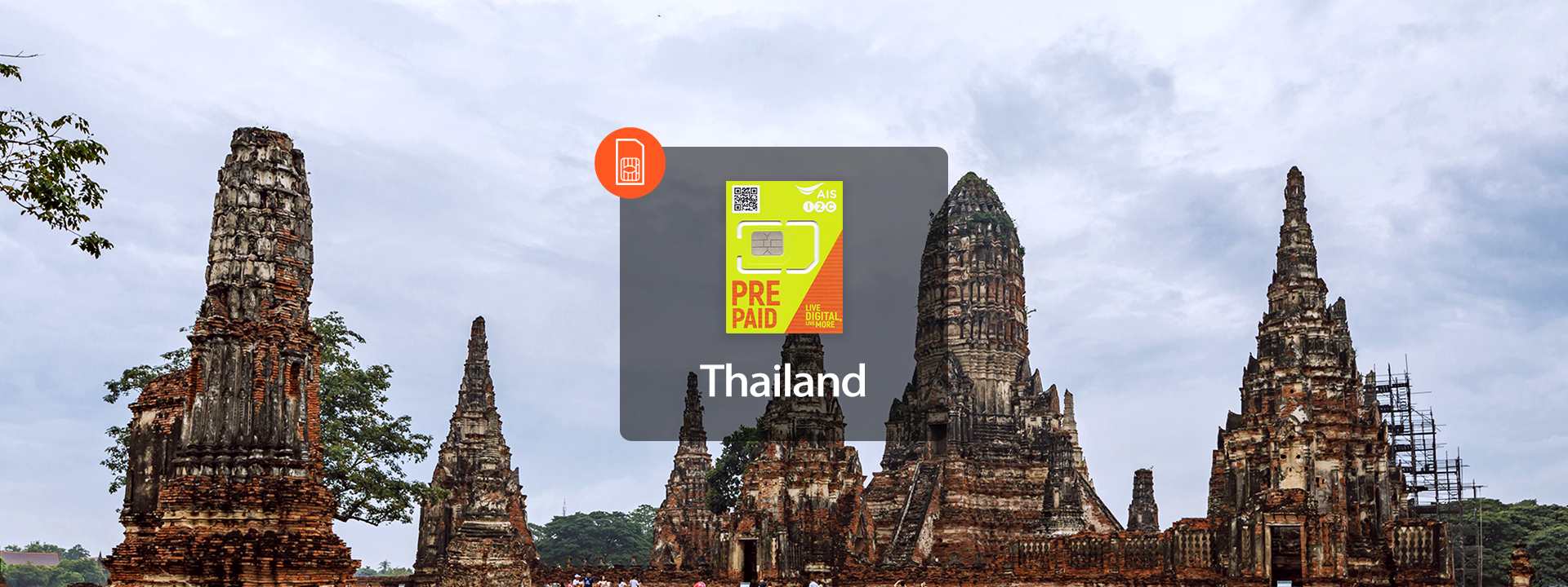 泰國AIS 4G上網SIM卡 - 8天15GB（台灣郵寄到府）