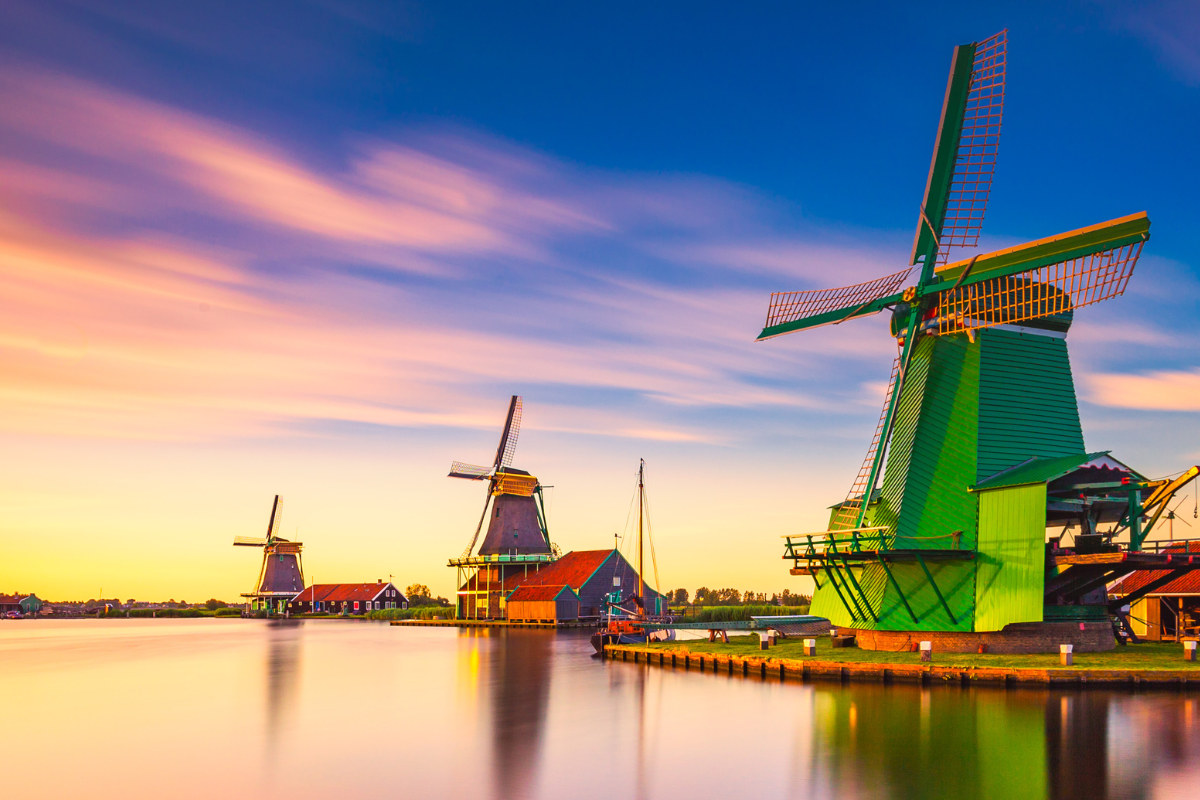 Zaanse Schans windmills