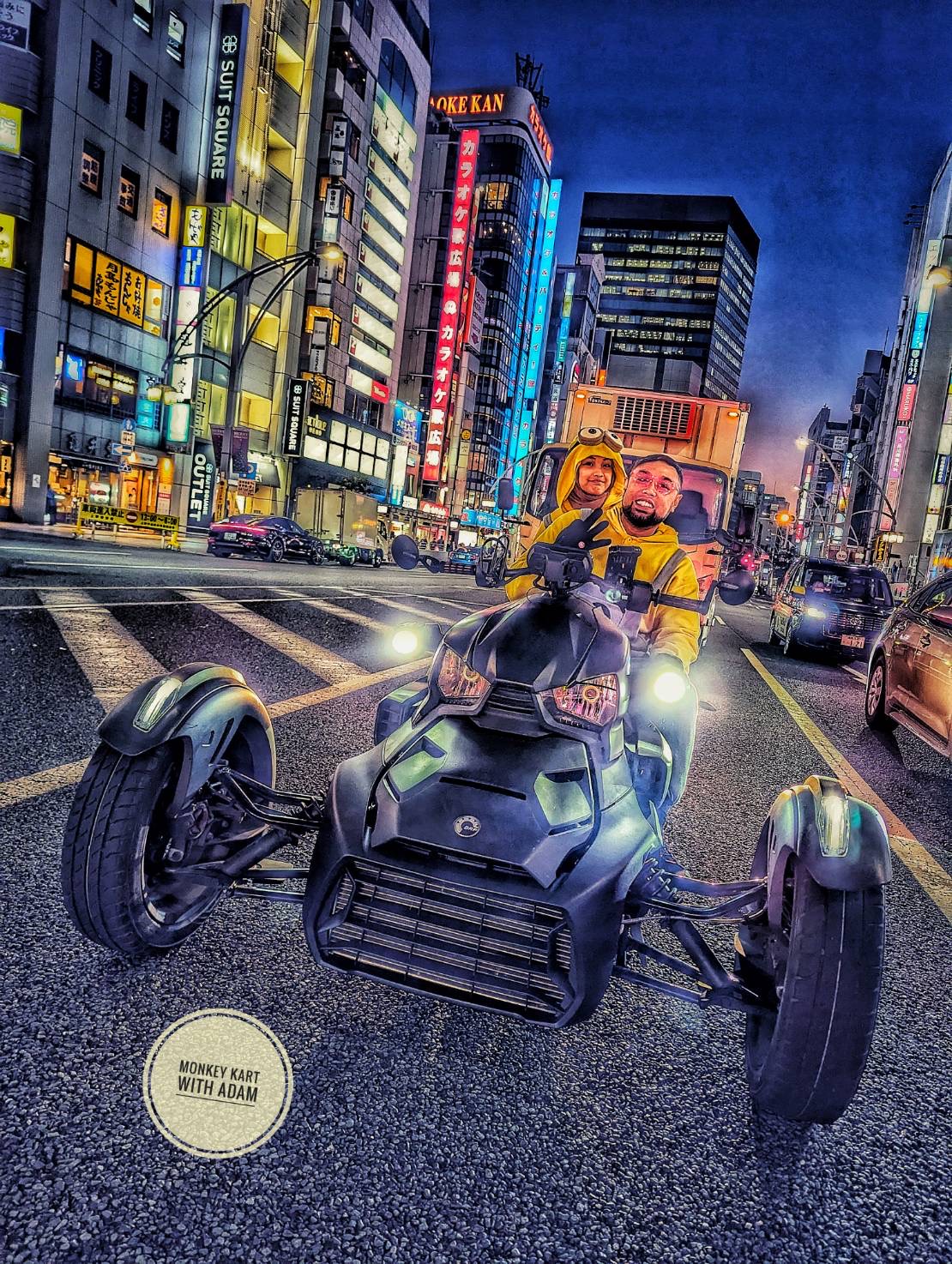 淺草街道摩托騎行體驗
