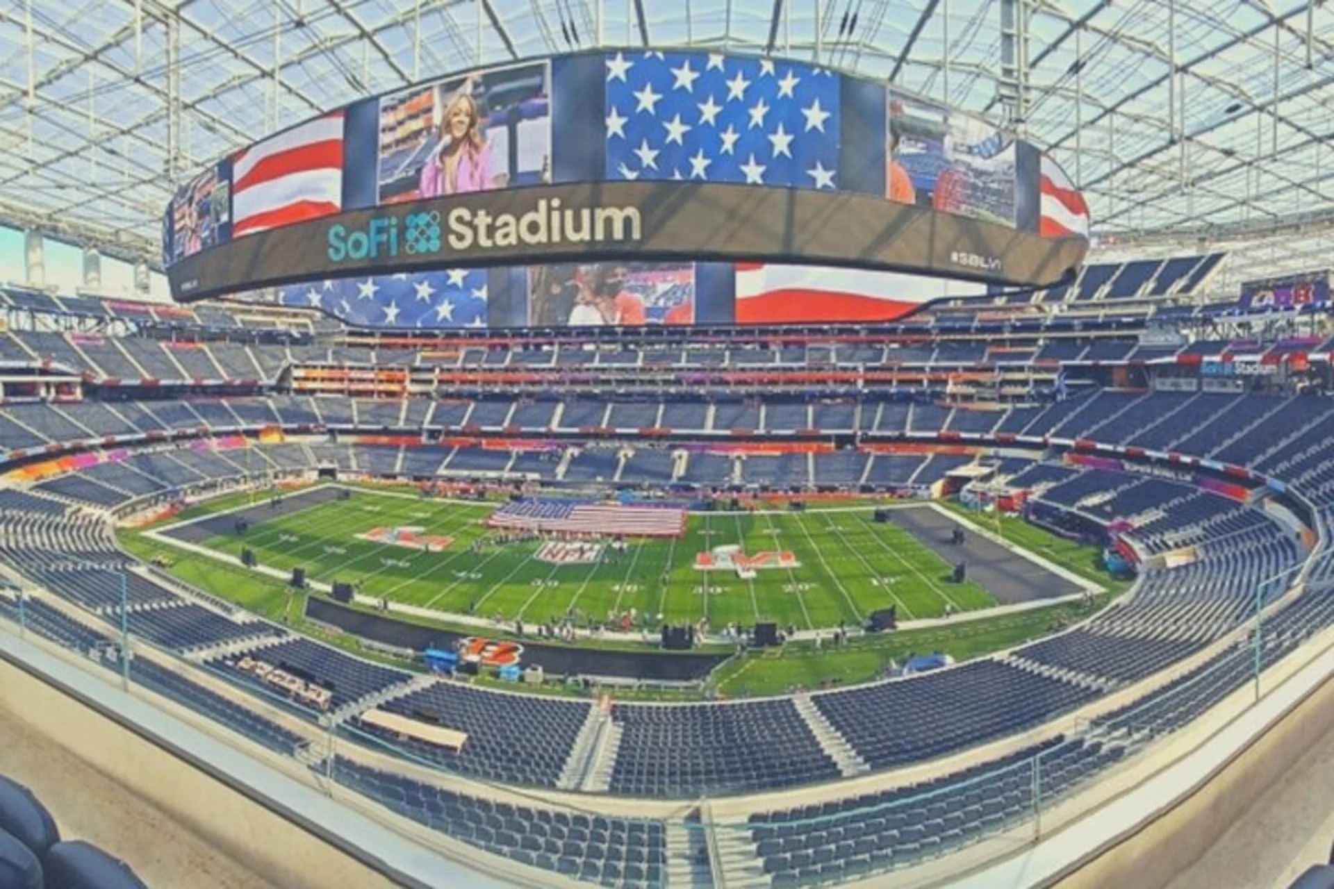 洛杉磯充電器足球隊主場比賽（SoFi Stadium）