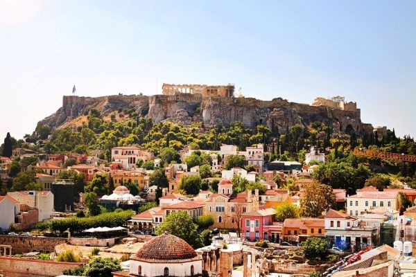 Athens Markets and Ruins Private Walking Tour