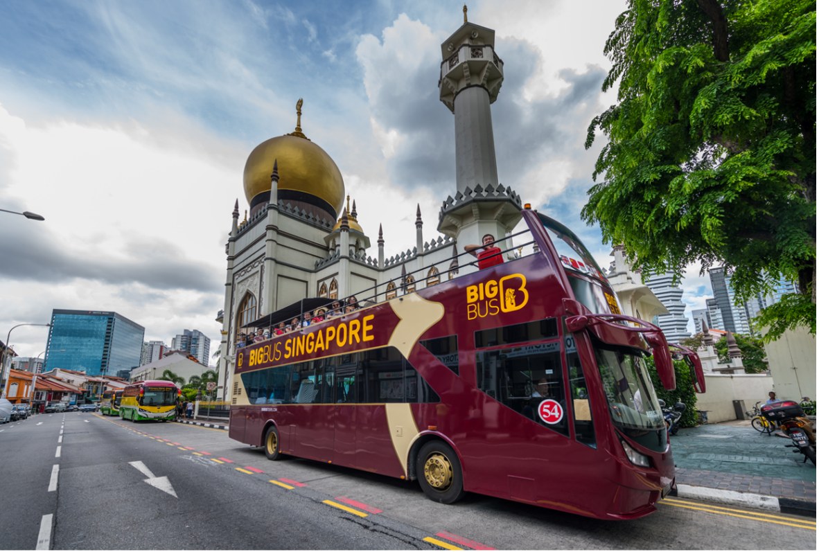 Big Bus Singapore Hop On Hop Off Tour (Open-Top)