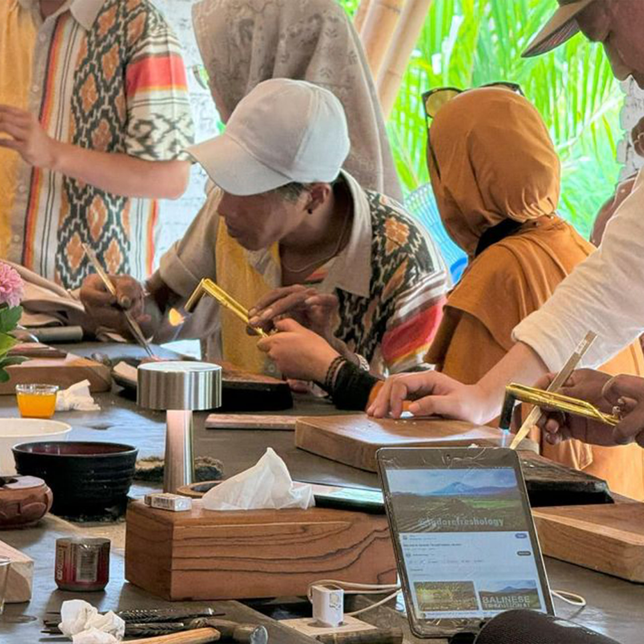 Silver Jewelry Making Class in Nusa Dua Bali