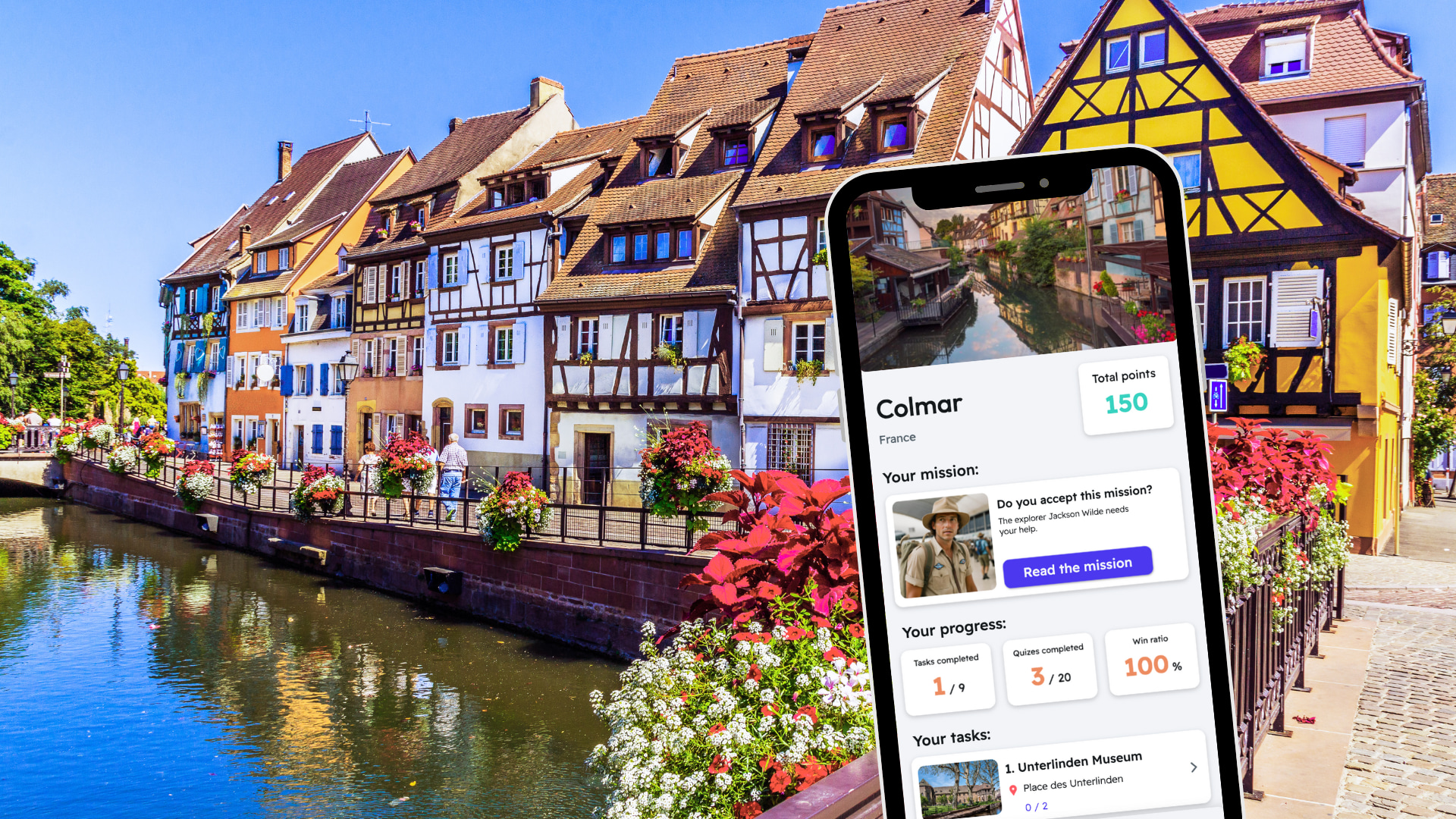  Colmar Exploration Game and City Tour on your Phone