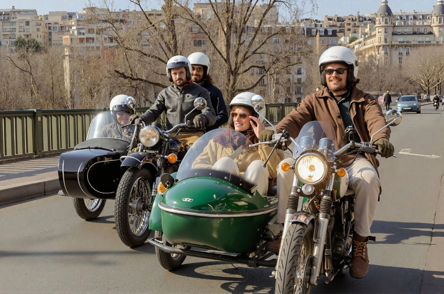 Paris: Sidecar Tour with Hotel Pick-up